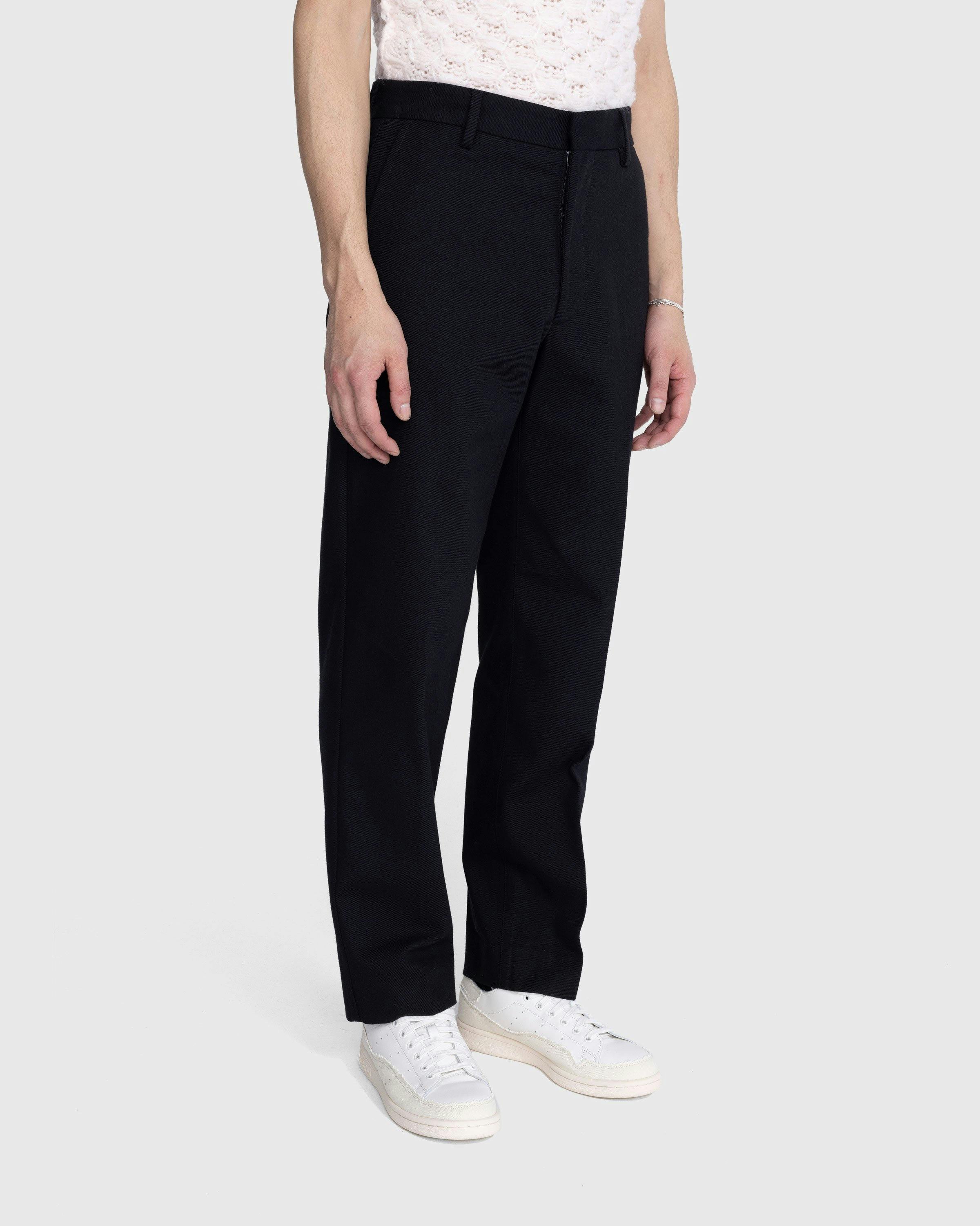 Acne Studios - Regular Fit Trousers Black - Clothing - Black - Image 4