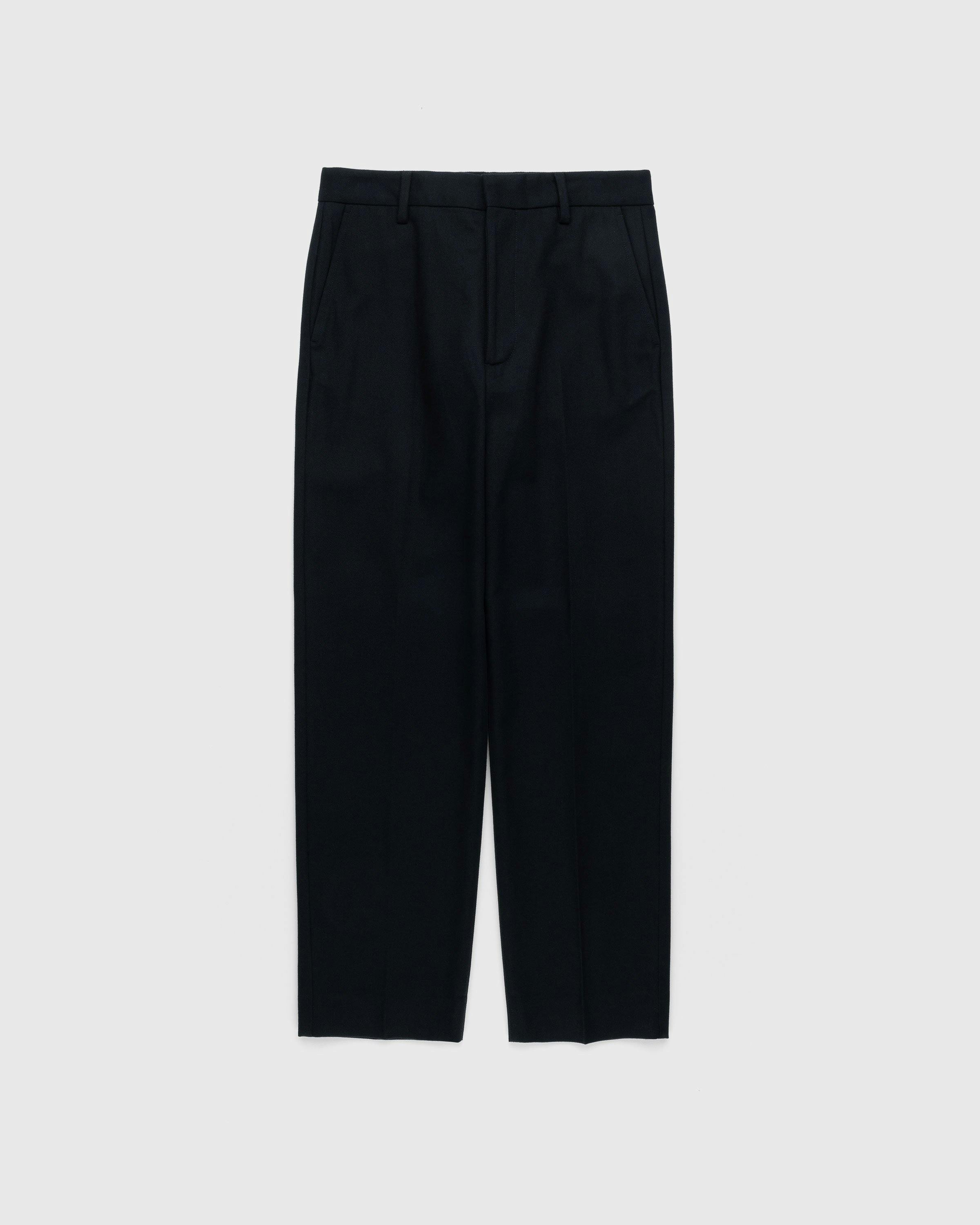 Acne Studios – Regular Fit Trousers Black | Highsnobiety Shop