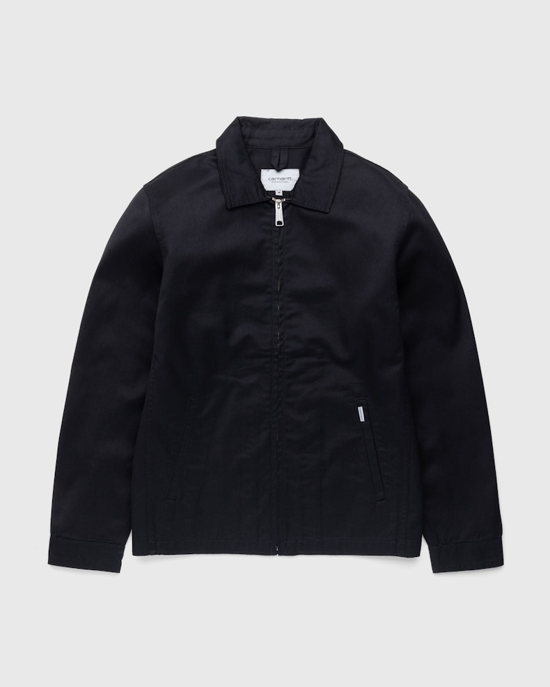 Shop Carhartt WIP OG Detroit Dearborn Jacket (black aged canvas) online