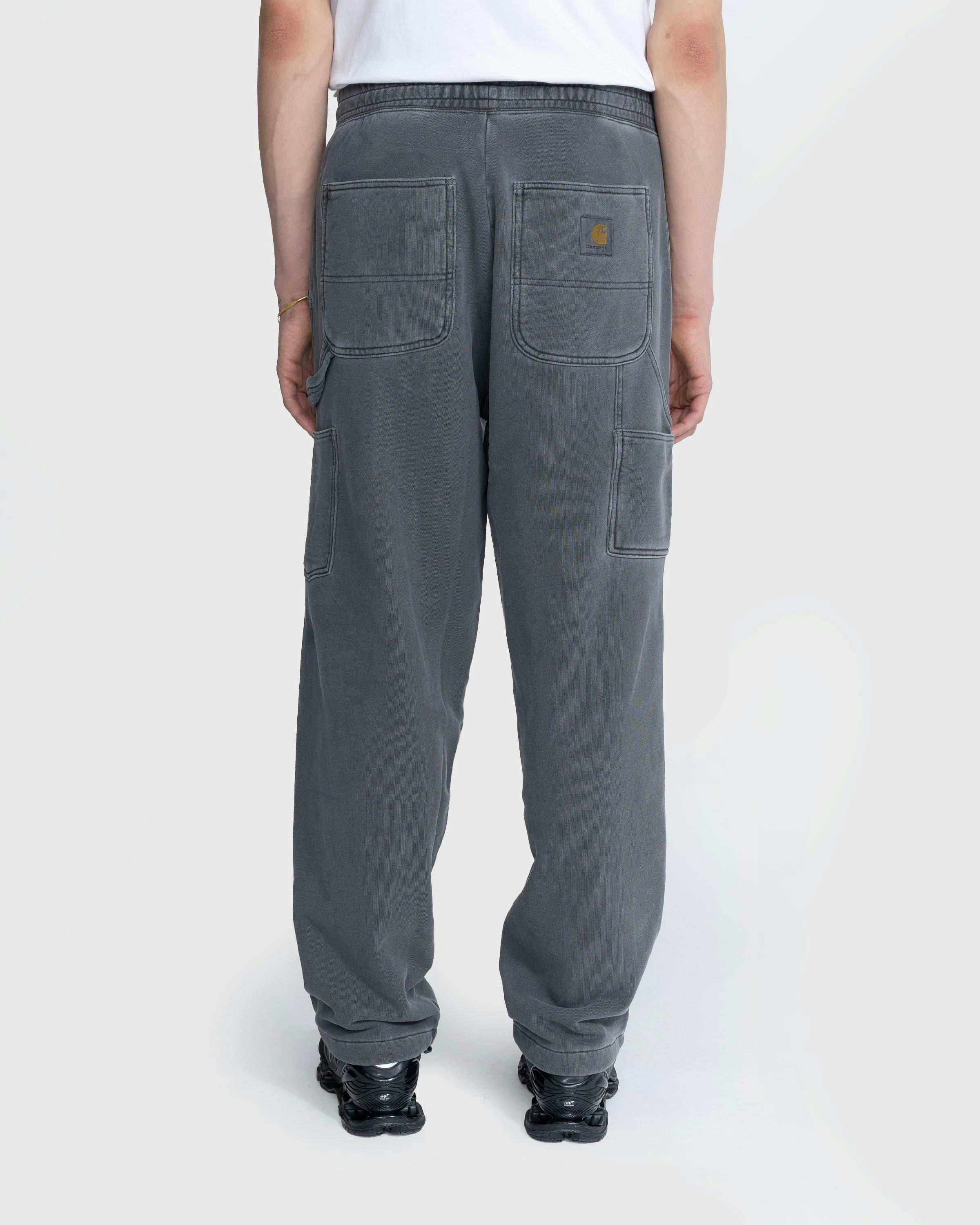 Carhartt WIP - Arling Single Knee Sweatpant Garment-Dyed Black - Clothing - Black - Image 3