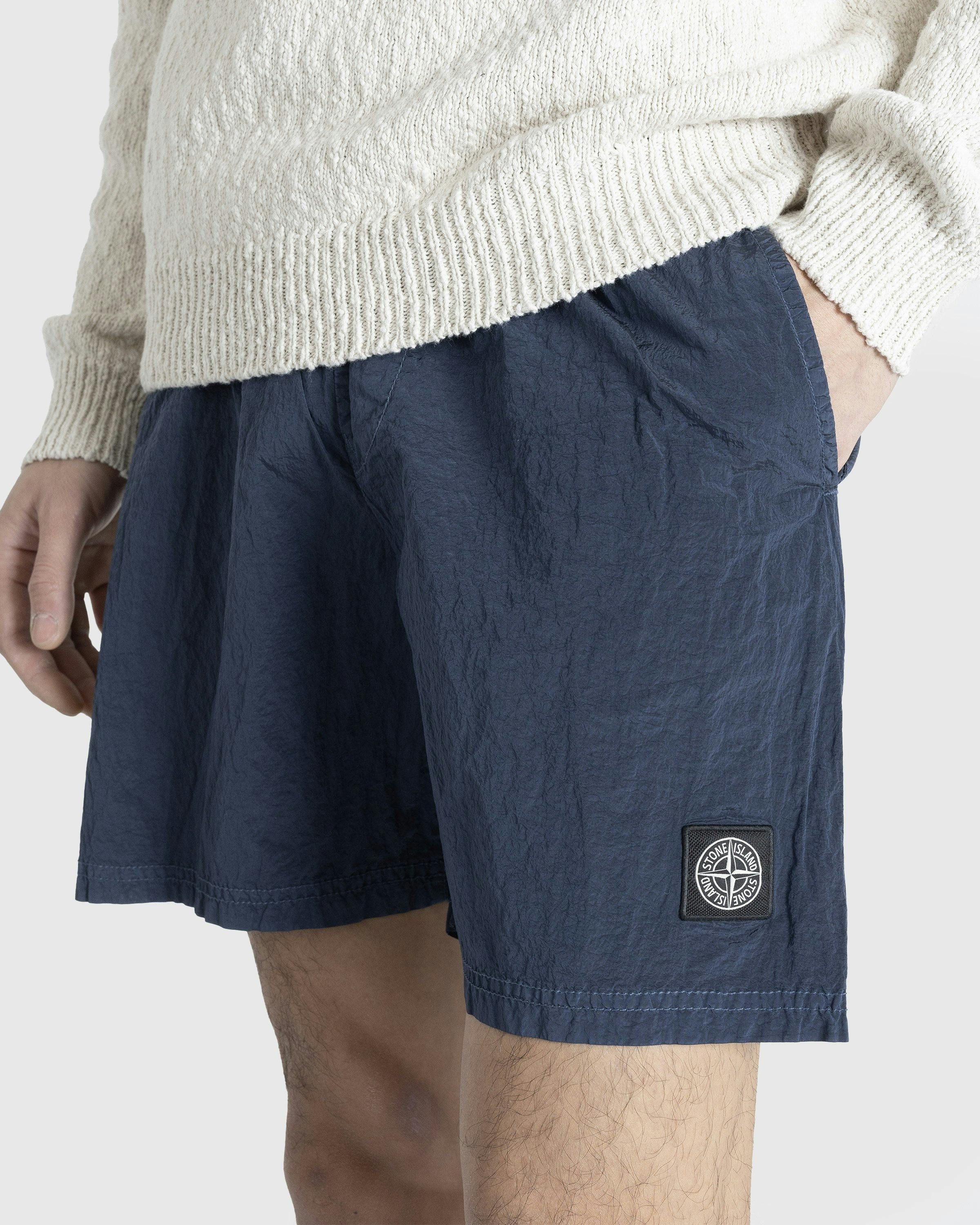 Stone Island - SHORTS DARK BLUE - Clothing - Blue - Image 5