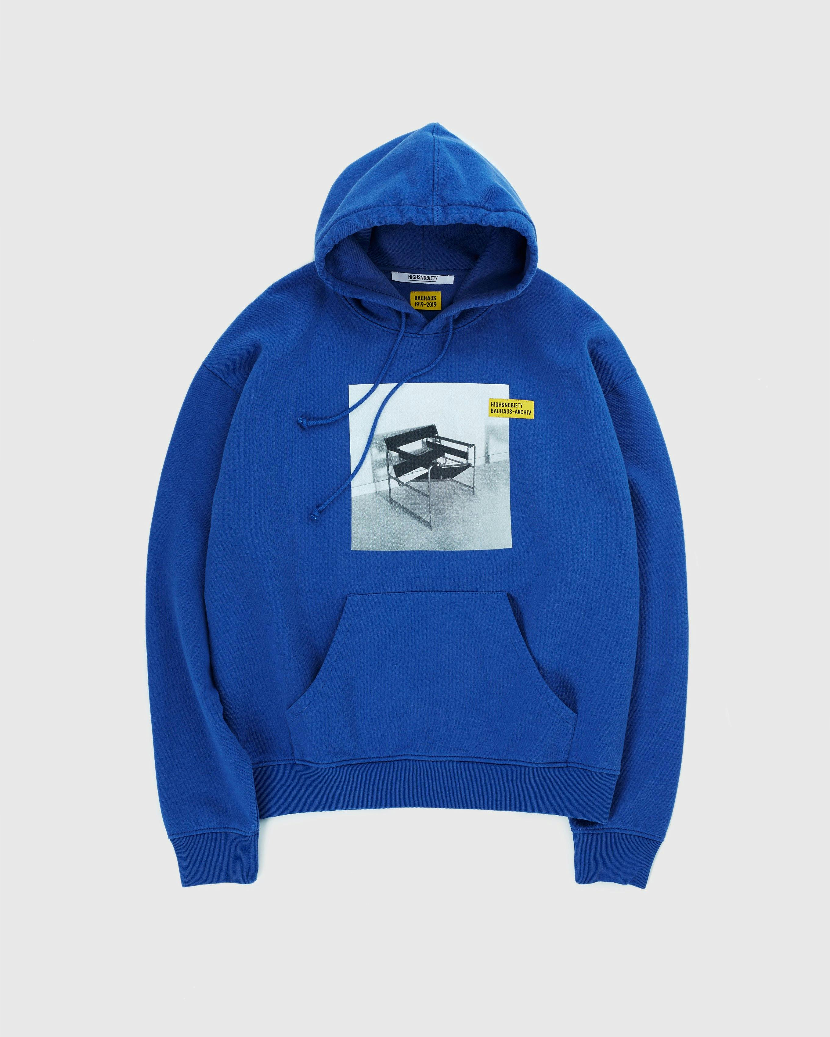 Bauhaus Archiv x Highsnobiety - Breuer Hoodie Blue - Clothing - Blue - Image 1