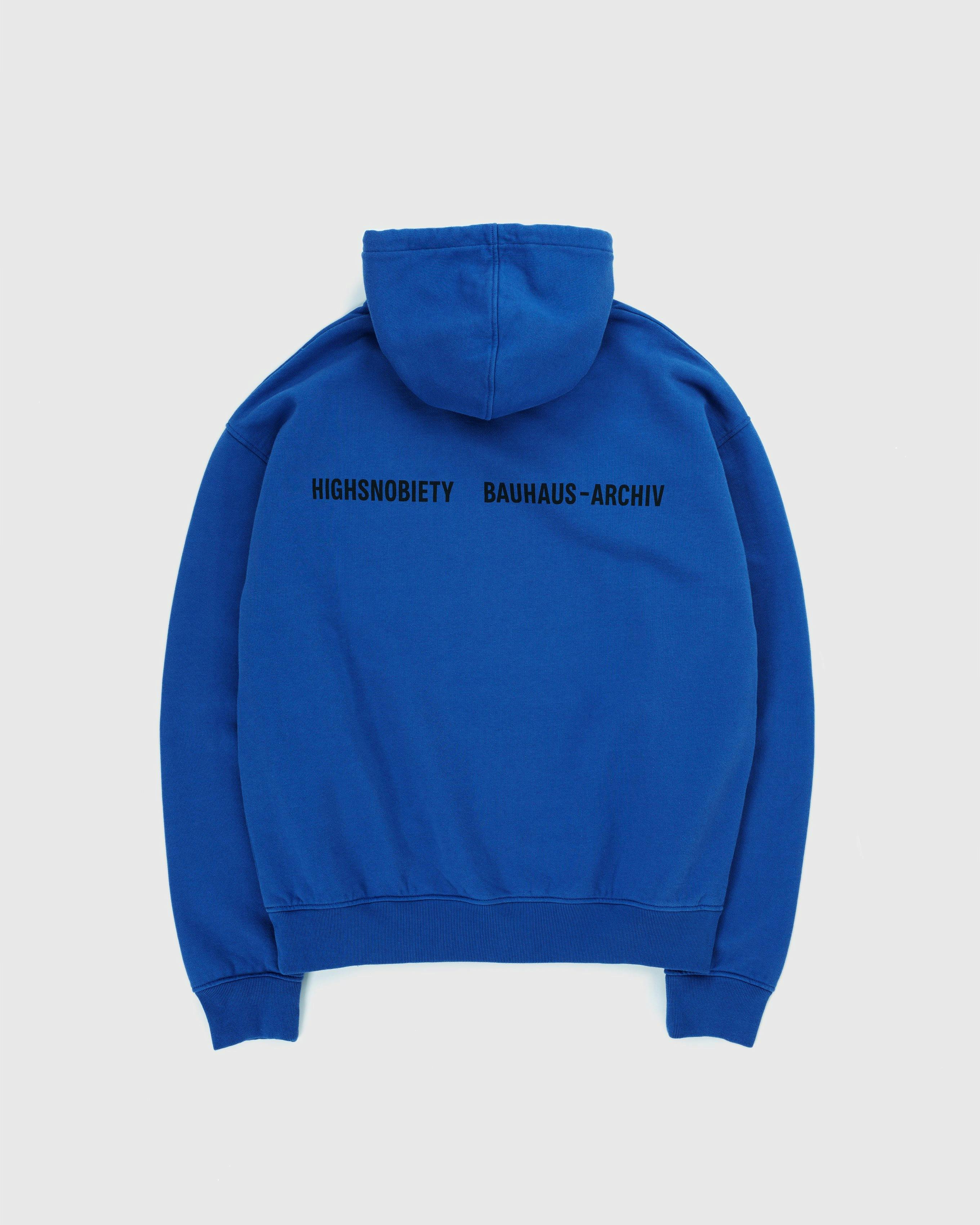 Bauhaus Archiv x Highsnobiety - Breuer Hoodie Blue - Clothing - Blue - Image 2