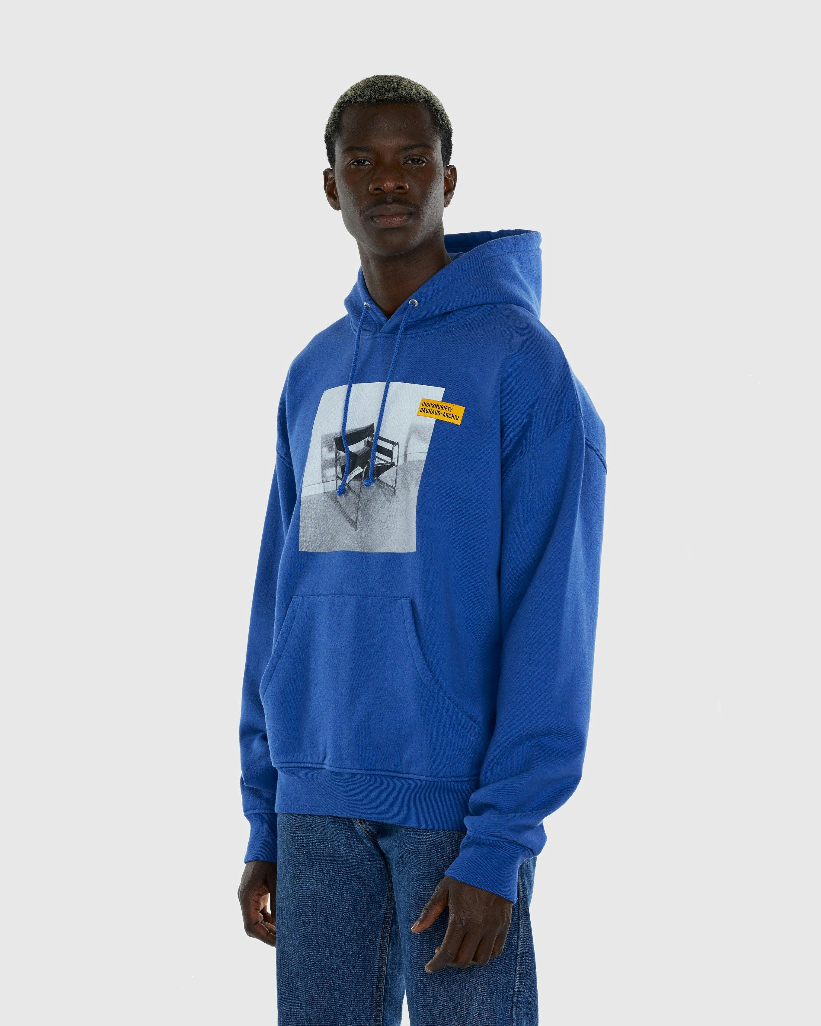 Bauhaus Archiv x Highsnobiety - Breuer Hoodie Blue - Clothing - Blue - Image 5