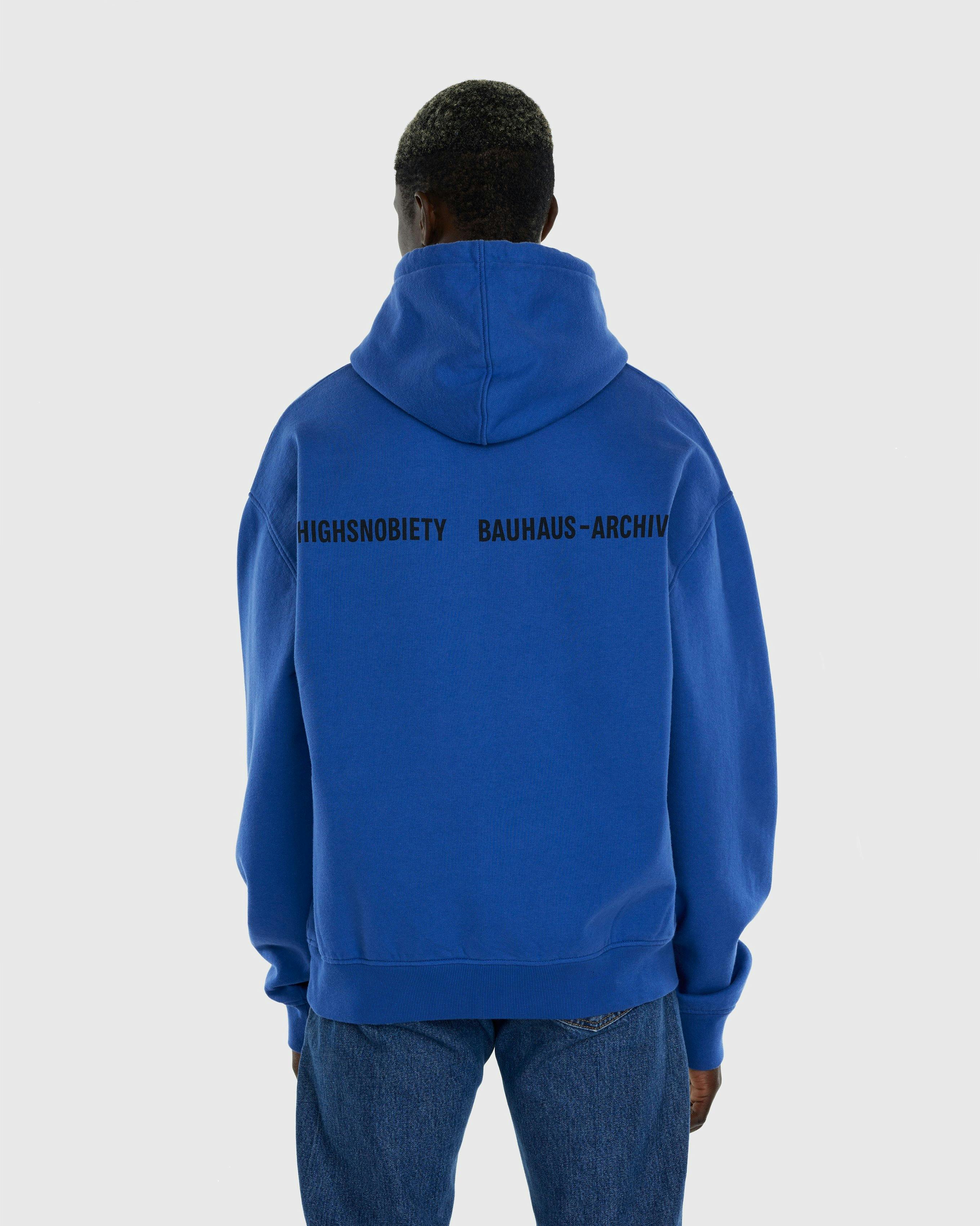 Bauhaus Archiv x Highsnobiety - Breuer Hoodie Blue - Clothing - Blue - Image 6