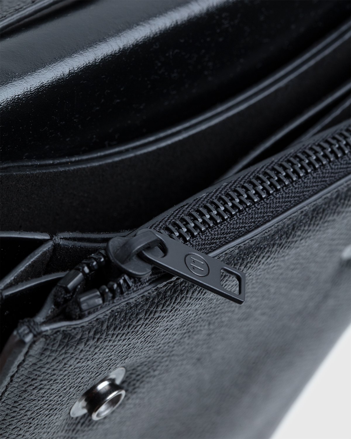 Maison Margiela – Small Leather Chest Pack Black | Highsnobiety Shop