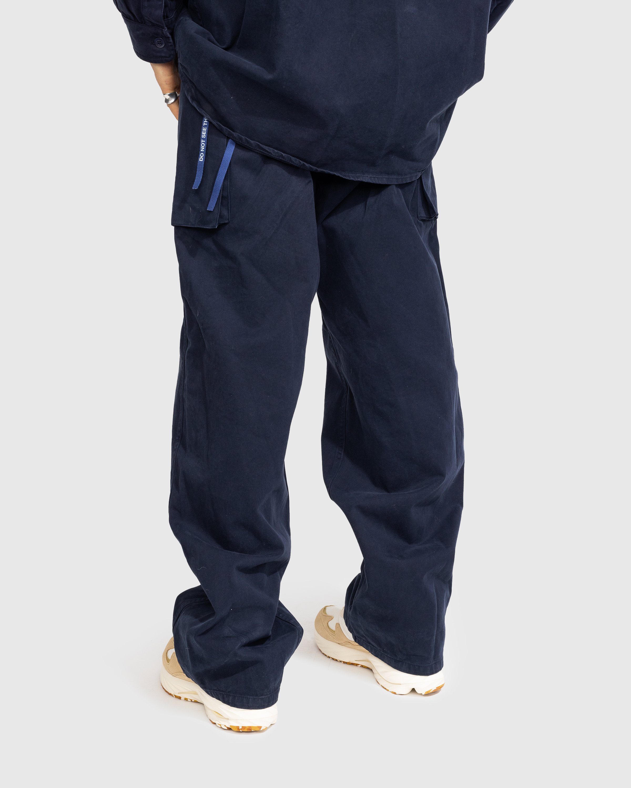 A.P.C. x Jean Touitou - Booster Fatigue Pants Navy - Clothing - Blue - Image 3