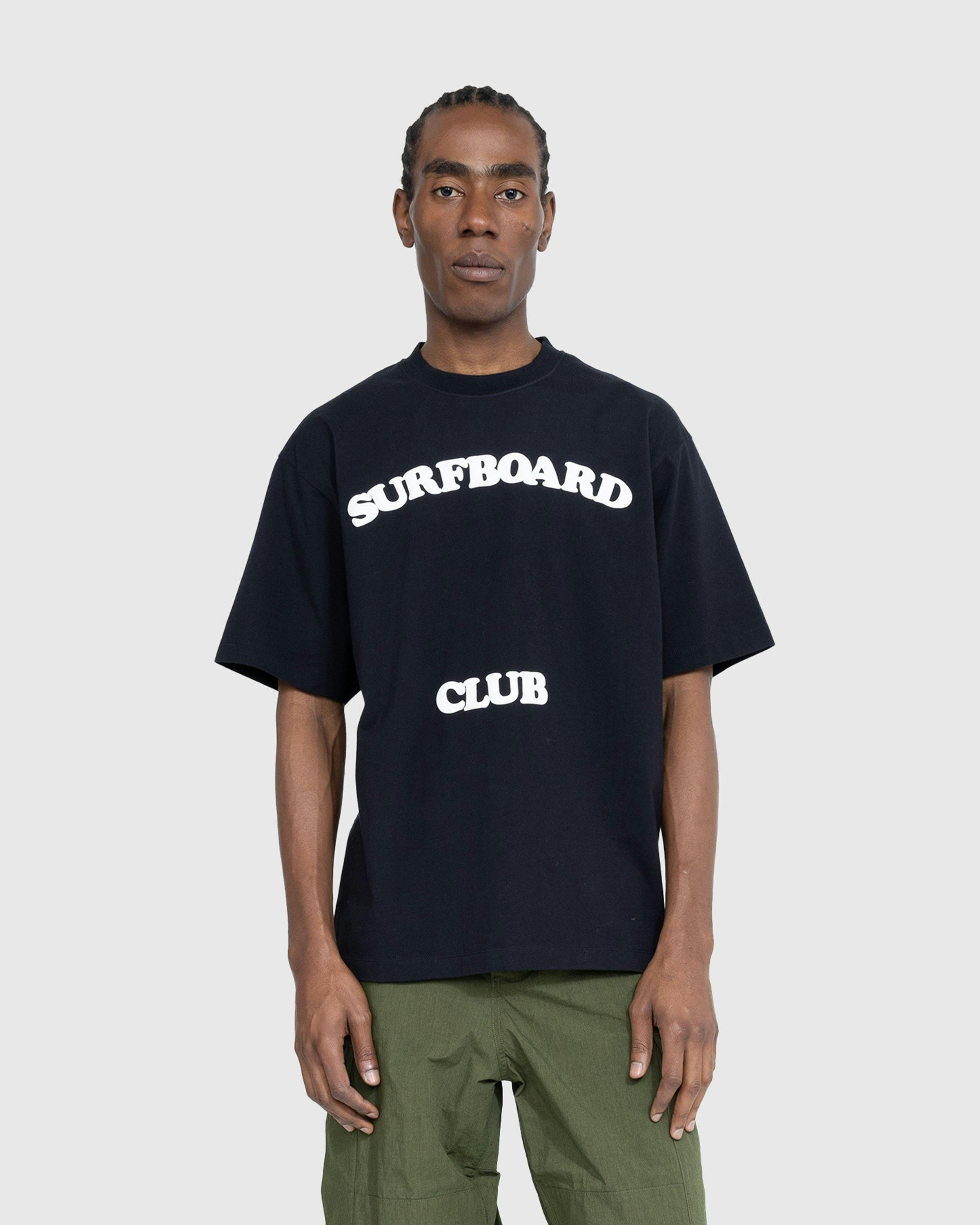 Stockholm Surfboard Club – Leaf Club T-Shirt Black | Highsnobiety Shop