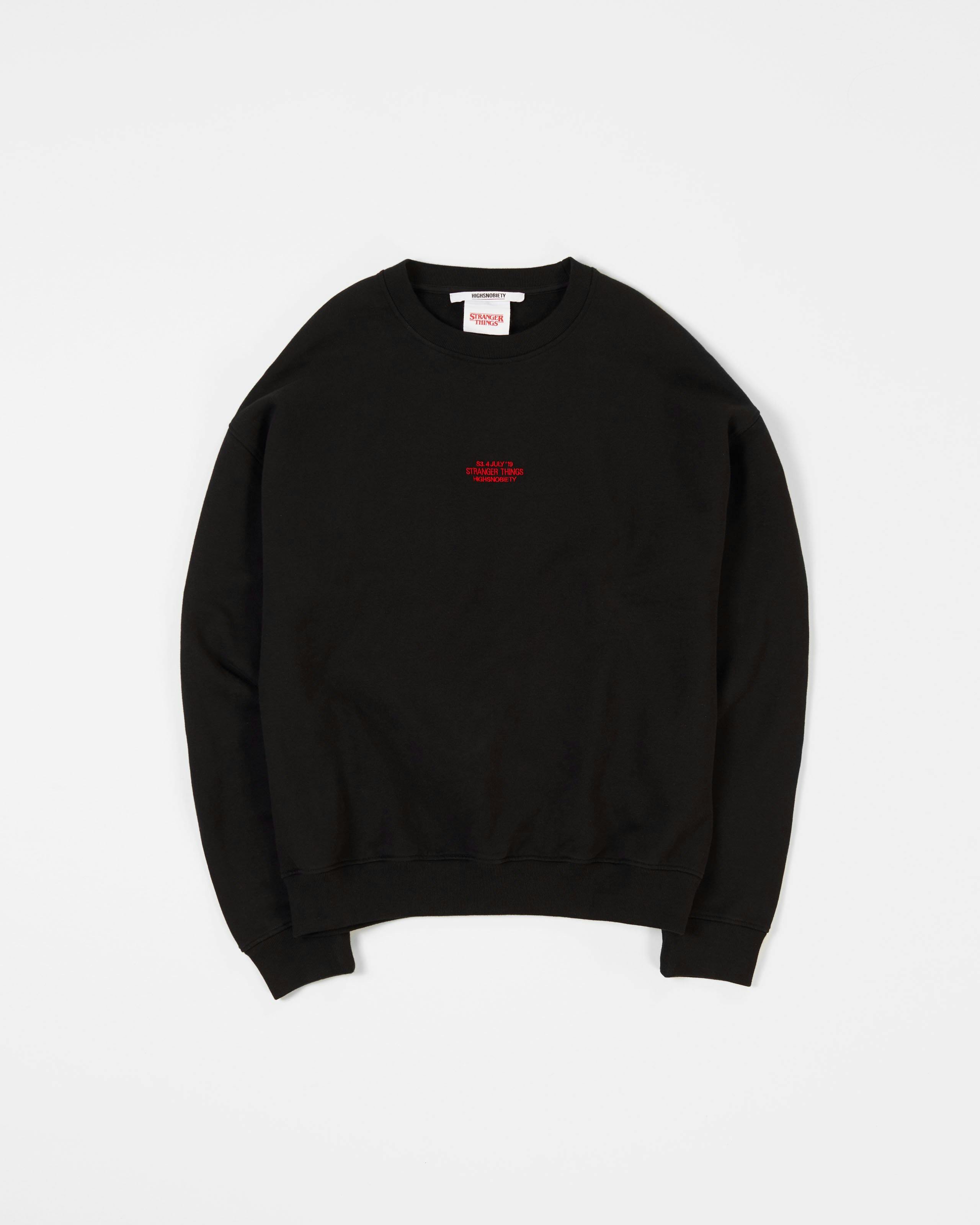 Highsnobiety - Stranger Things City of Hawkins Sweater Black - Clothing - Black - Image 2