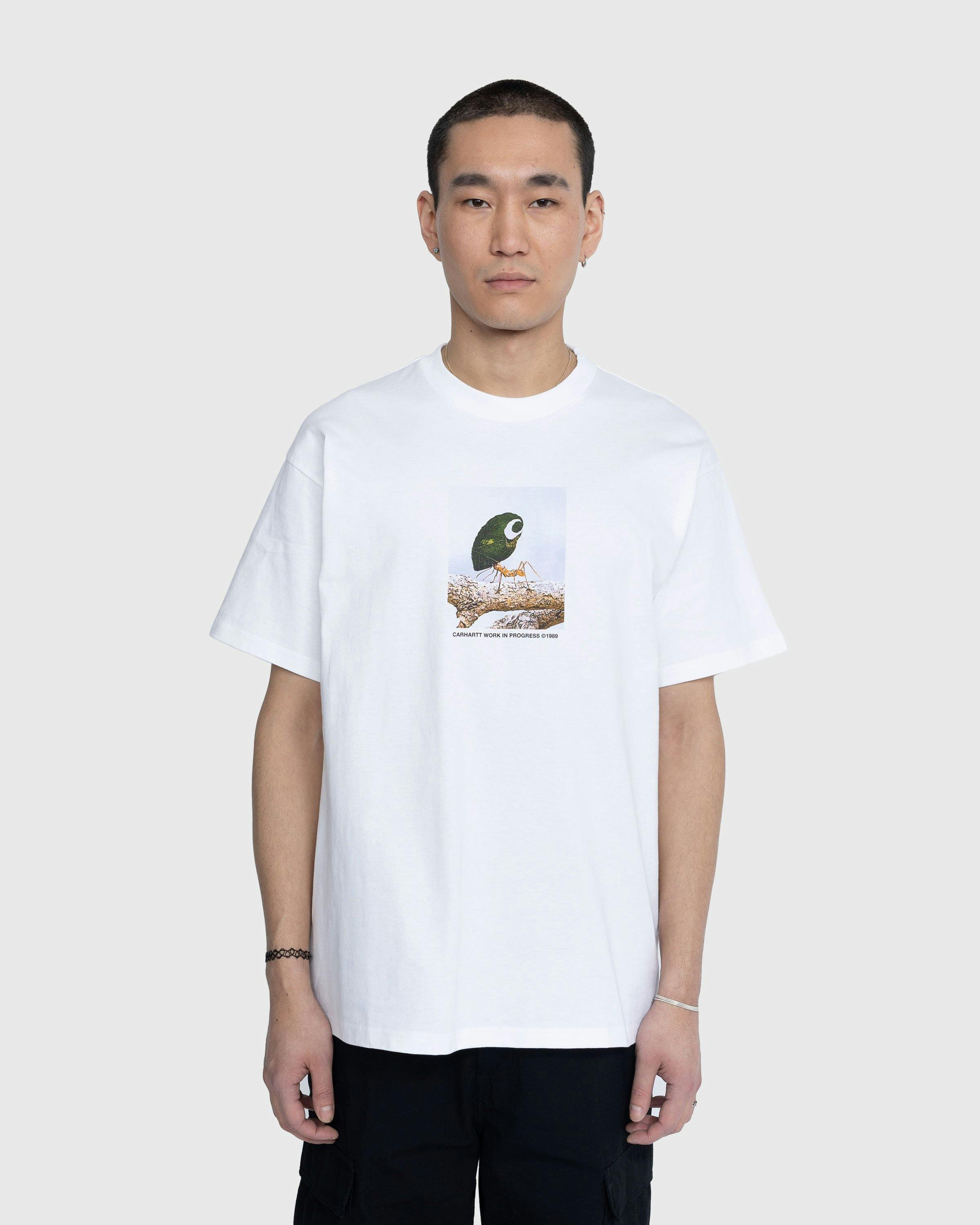 Carhartt WIP - Antleaf T-Shirt White - Clothing - White - Image 2