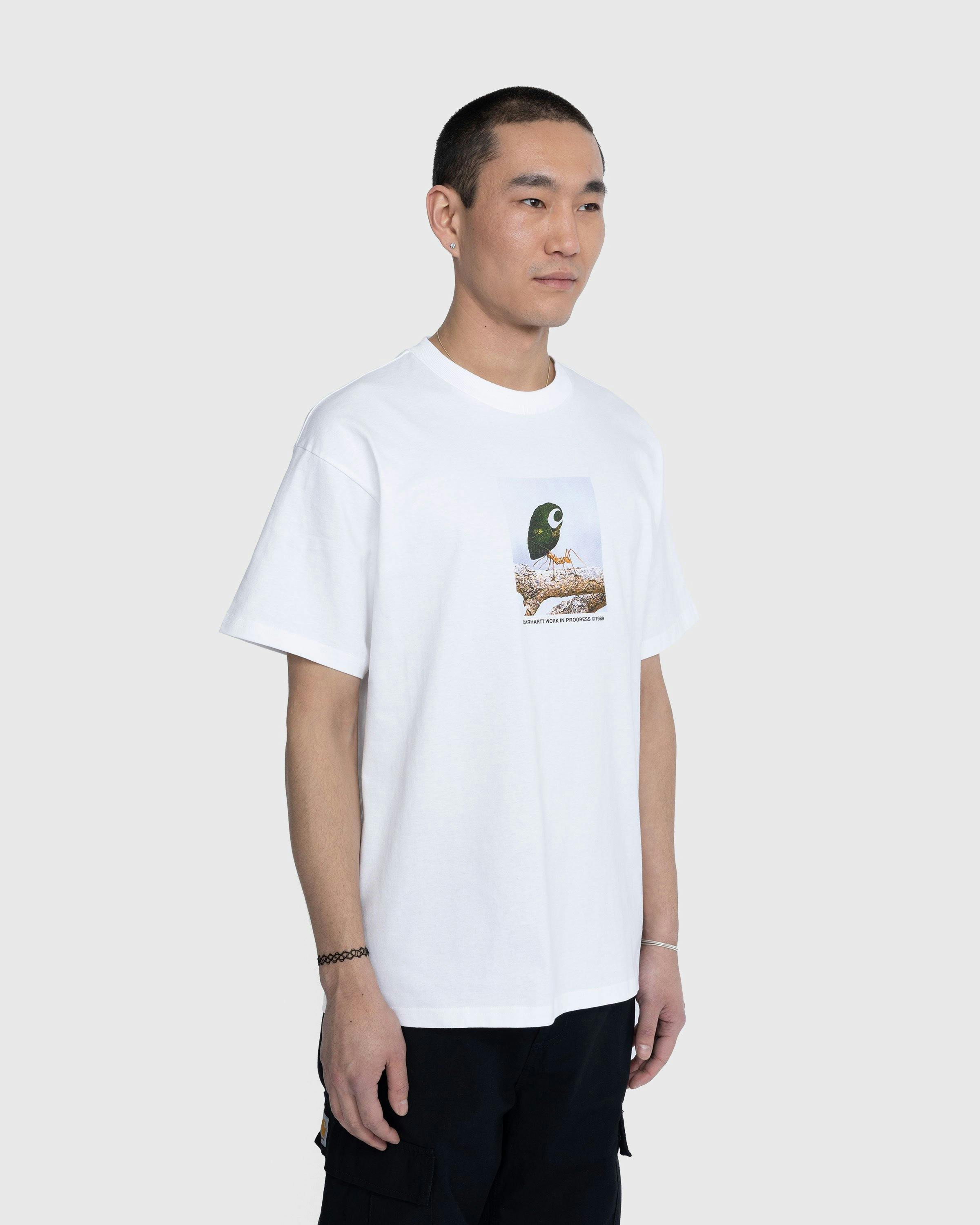 Carhartt WIP - Antleaf T-Shirt White - Clothing - White - Image 4