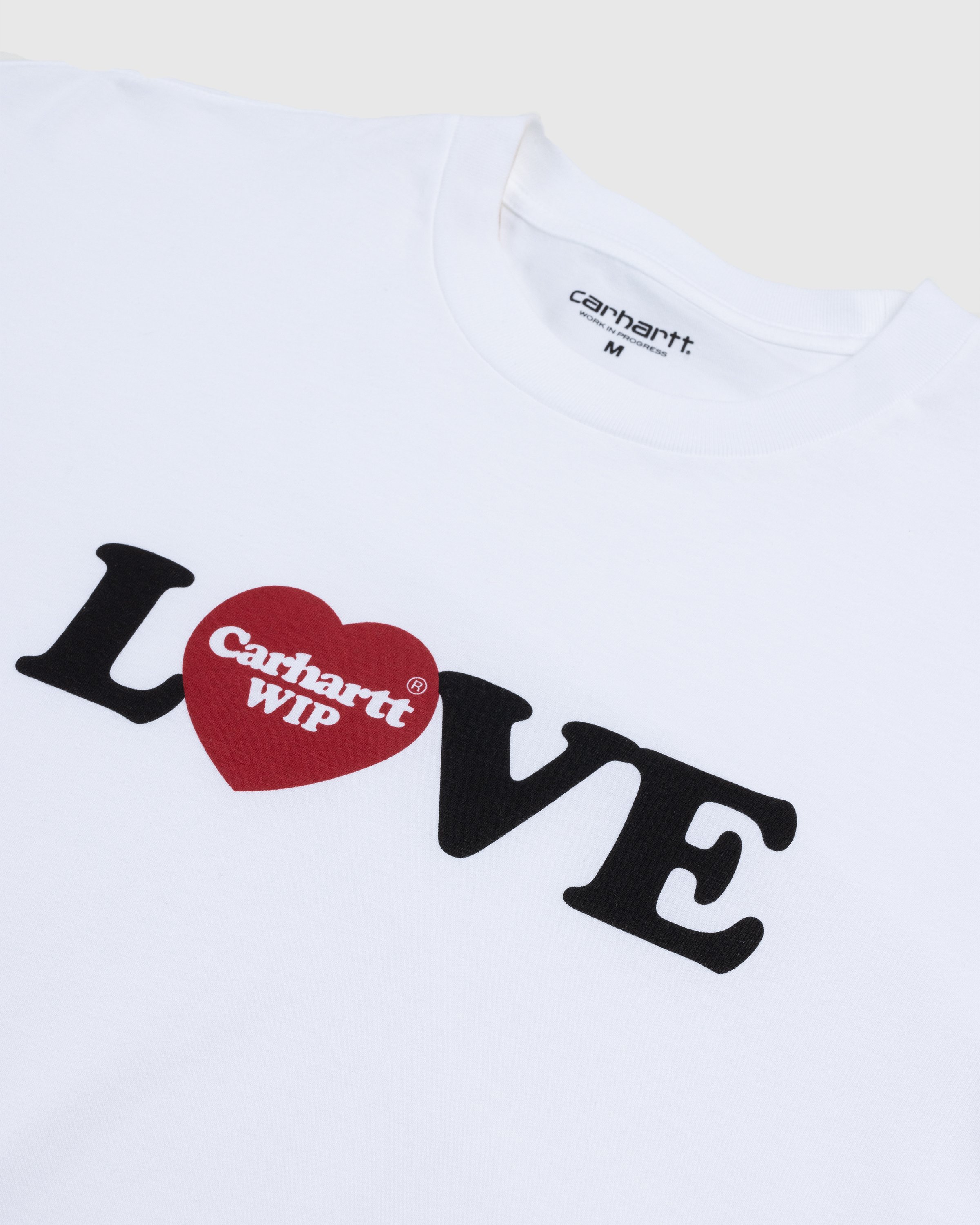 Carhartt WIP - S/S Love T-Shirt White - Clothing - White - Image 5