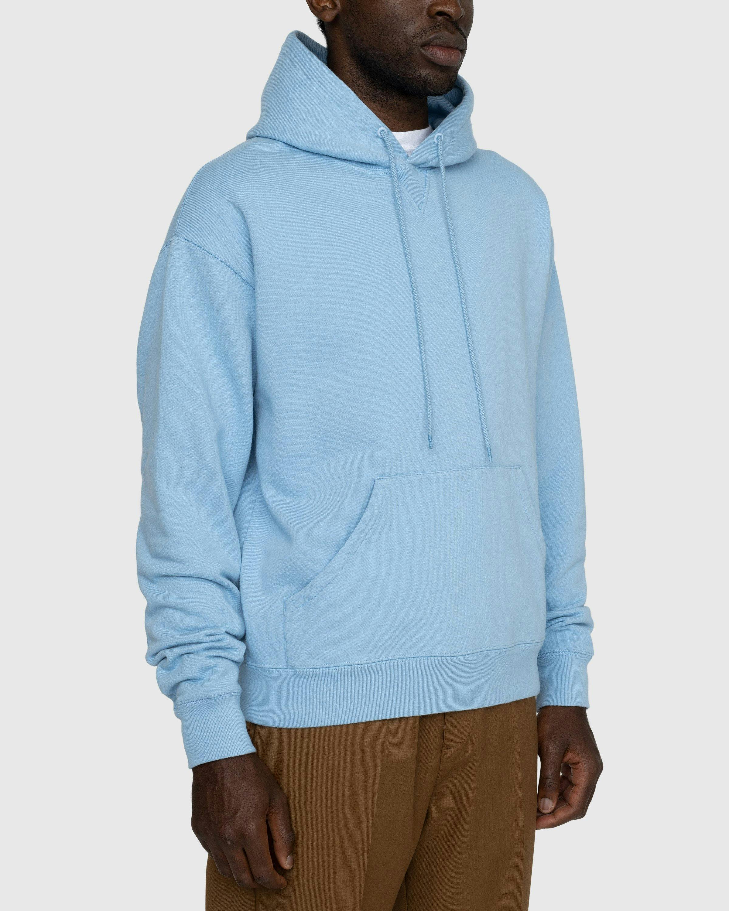 Highsnobiety - Classic Fleece Hoodie Blue - Clothing - Blue - Image 3