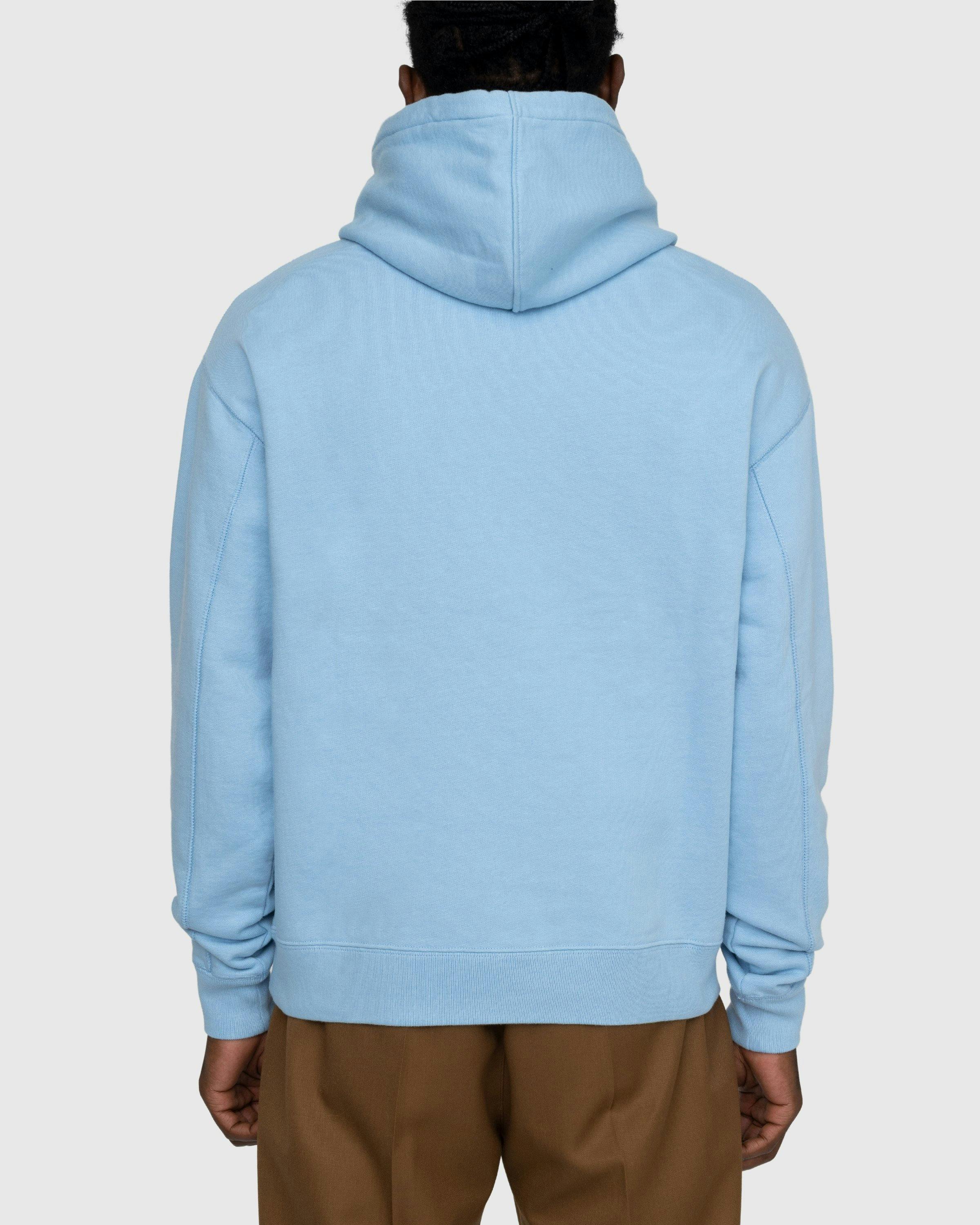 Highsnobiety - Classic Fleece Hoodie Blue - Clothing - Blue - Image 4