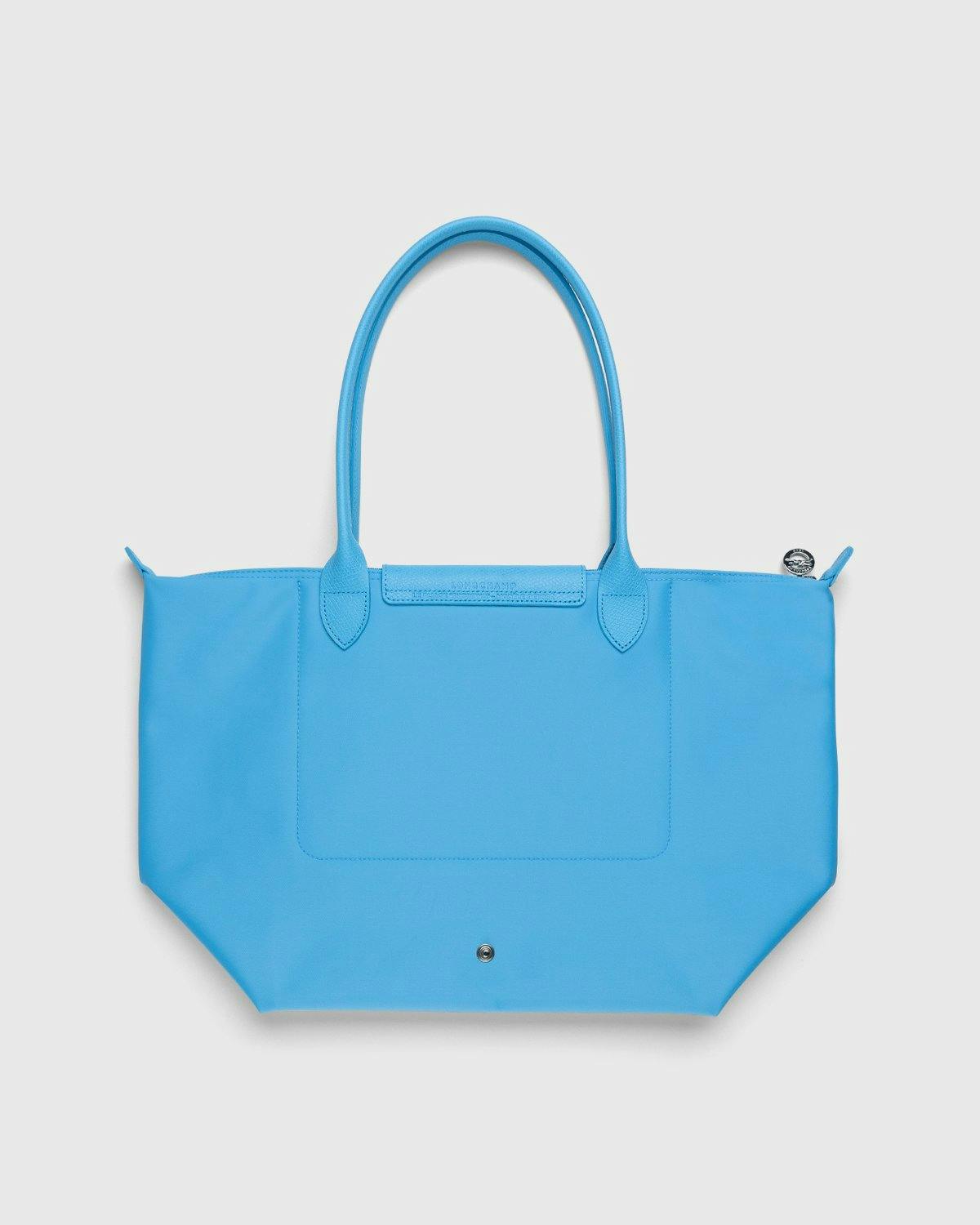 Longchamp x André Saraiva - Le Pliage André Shoulder Bag Blue - Accessories - Blue - Image 2