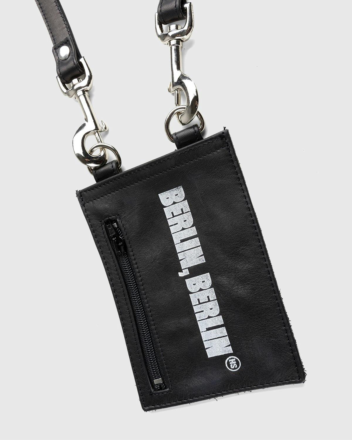 Highsnobiety x Butcherei Lindinger - Shoulderbag Black - Accessories - Black - Image 3