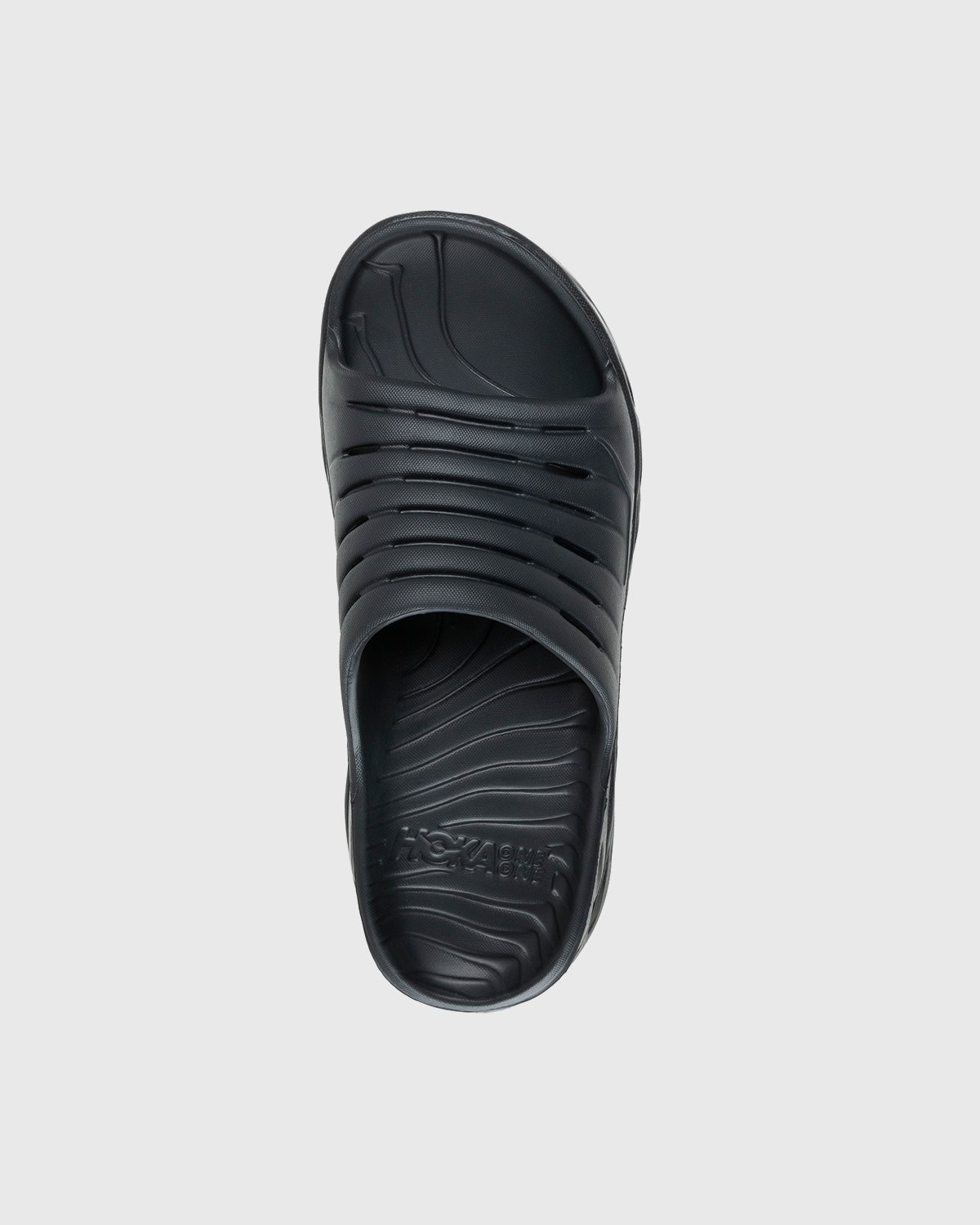HOKA - ORA Recovery Slide Black / Black - Footwear - Black - Image 5