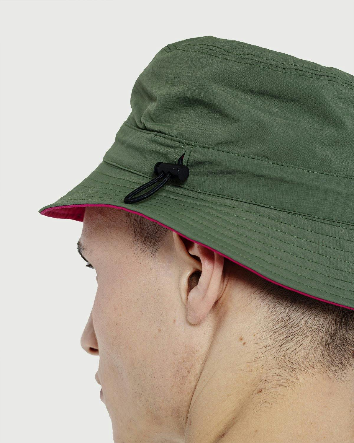 Gramicci - Kids Shell Reversible Hat Olive/Raspberry - Hats - Olive/Raspberry - Image 3