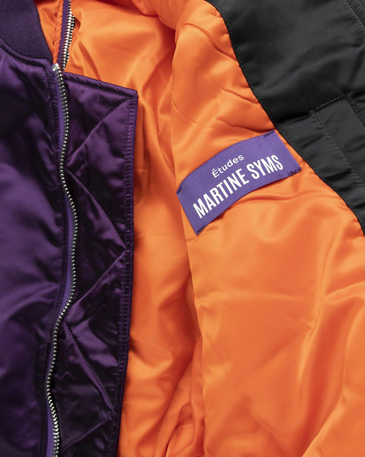 Martine Syms x Études - Horizon Bi-Color MS Bomber - Outerwear - Purple - Image 4