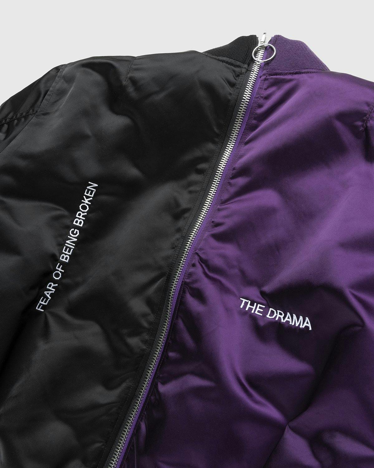 Martine Syms x Études - Horizon Bi-Color MS Bomber - Outerwear - Purple - Image 8