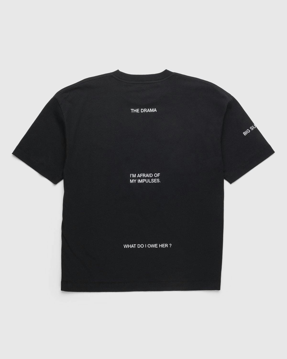 Martine Syms x Études - Spirit Go Slow MS T-Shirt - Tops - Black - Image 2