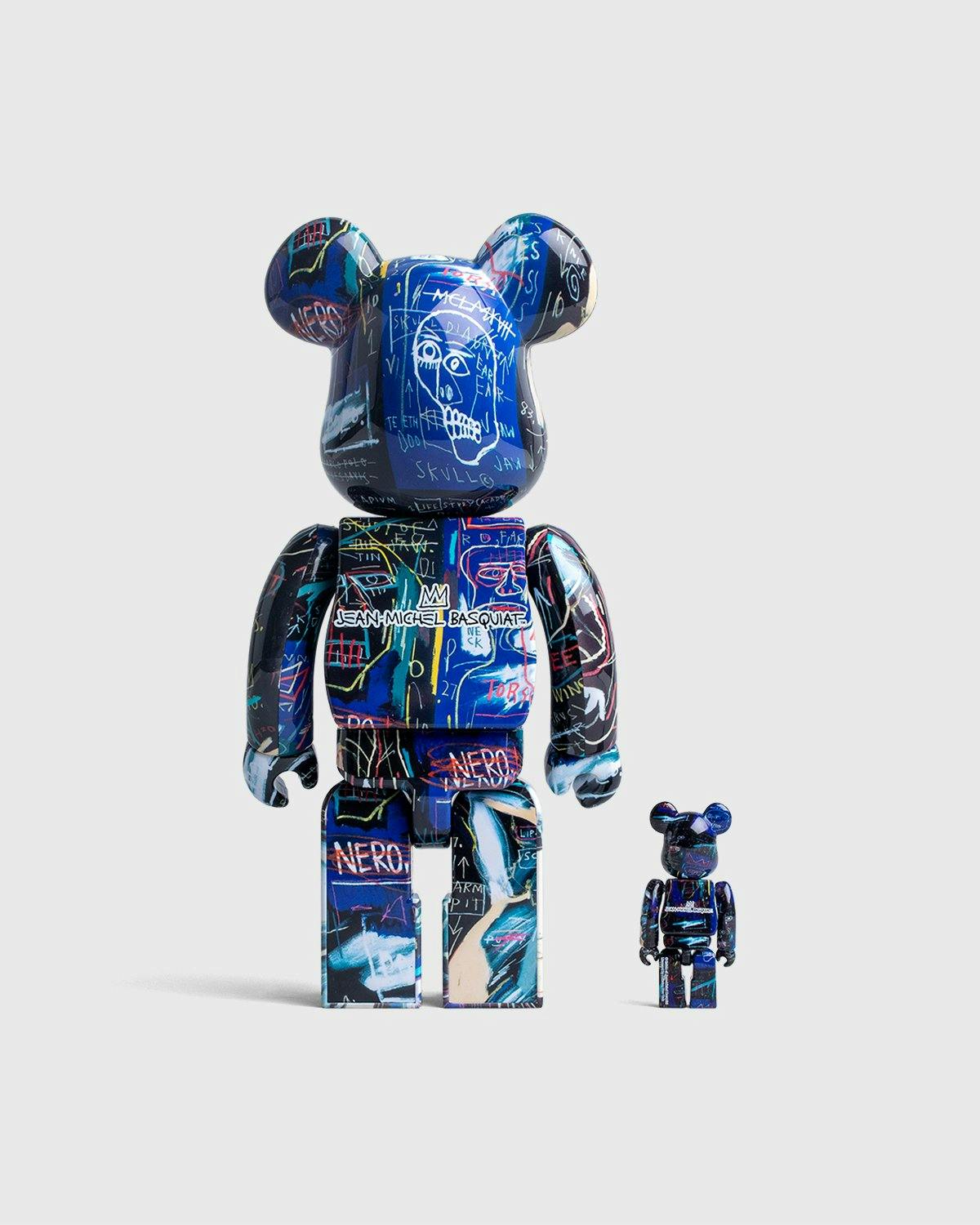 Medicom - Be@rbrick Jean-Michel Basquiat #7 Multi 100% and 400% Set - Lifestyle - Blue - Image 2