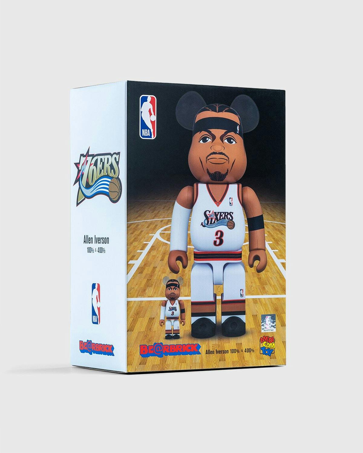 Medicom - Be@rbrick Allen Iverson Philadelphia 76ers 100% and 400% Set - Lifestyle - Multi - Image 6