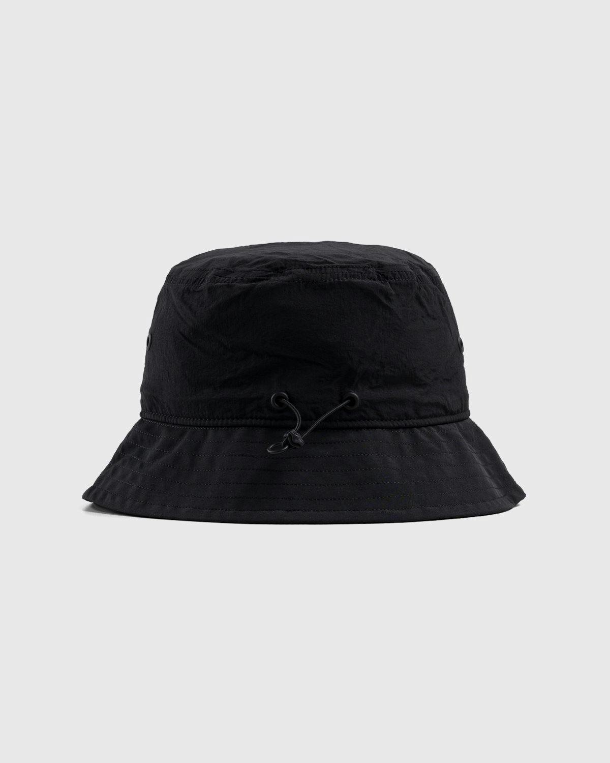 Y-3 - Logo Bucket Hat Black - Accessories - Black - Image 3