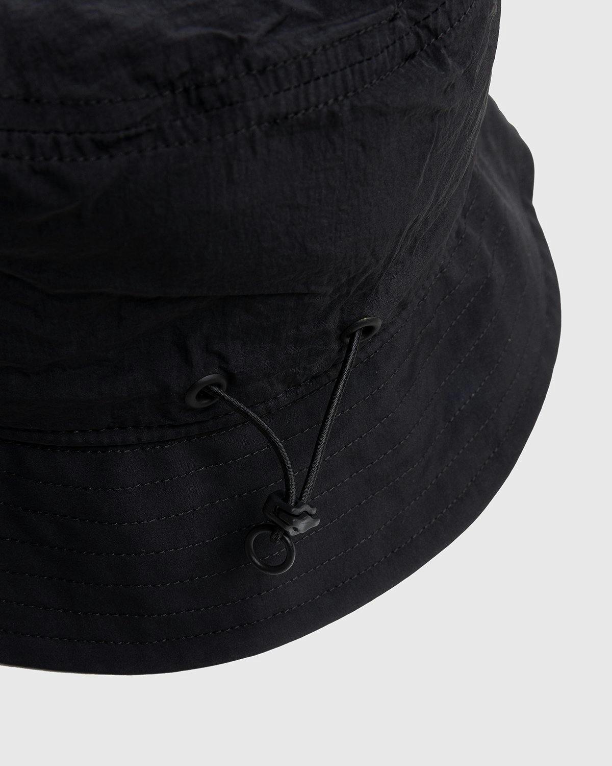 Y-3 - Logo Bucket Hat Black - Accessories - Black - Image 4