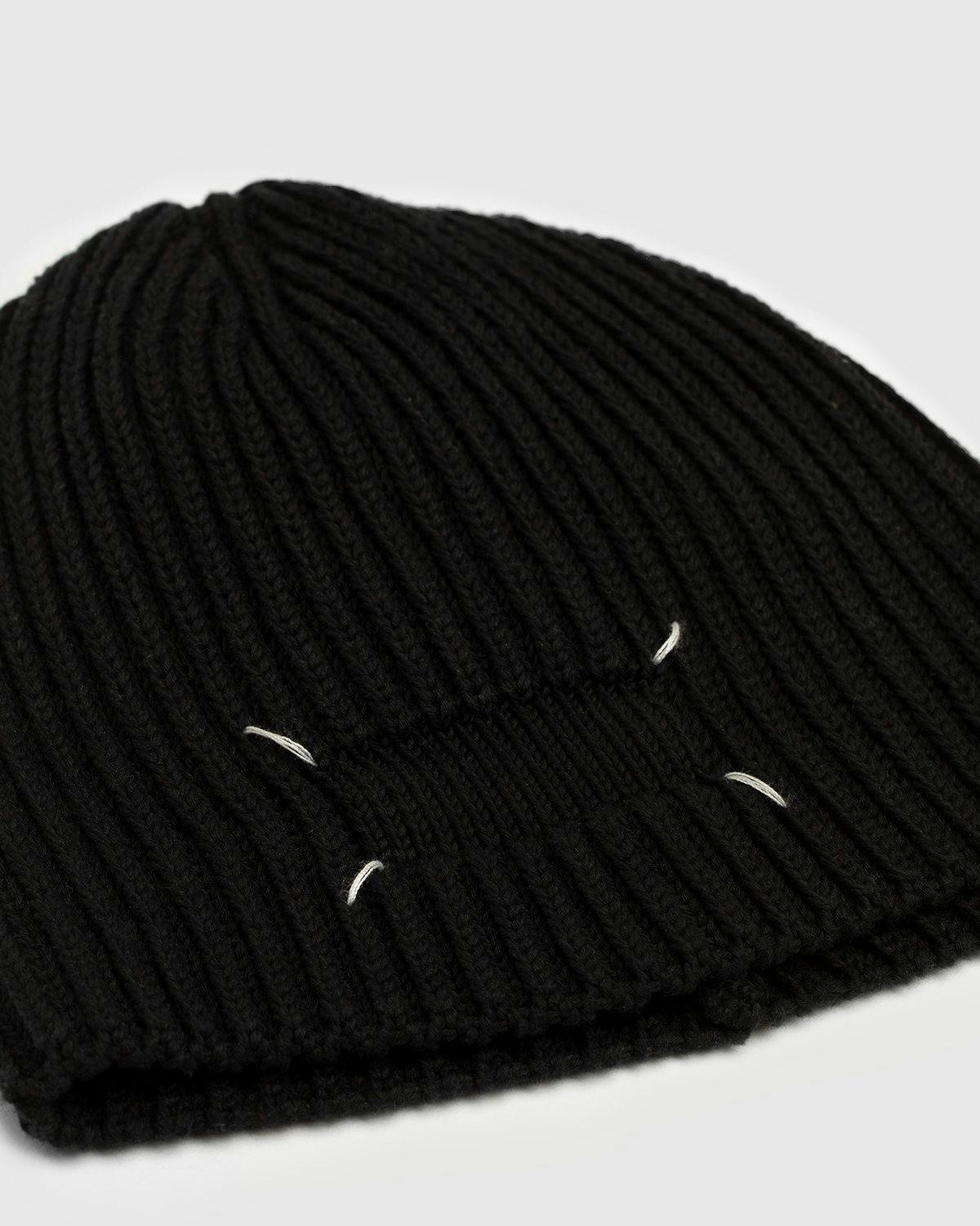 Maison Margiela - Beanie Black - Accessories - Black - Image 3