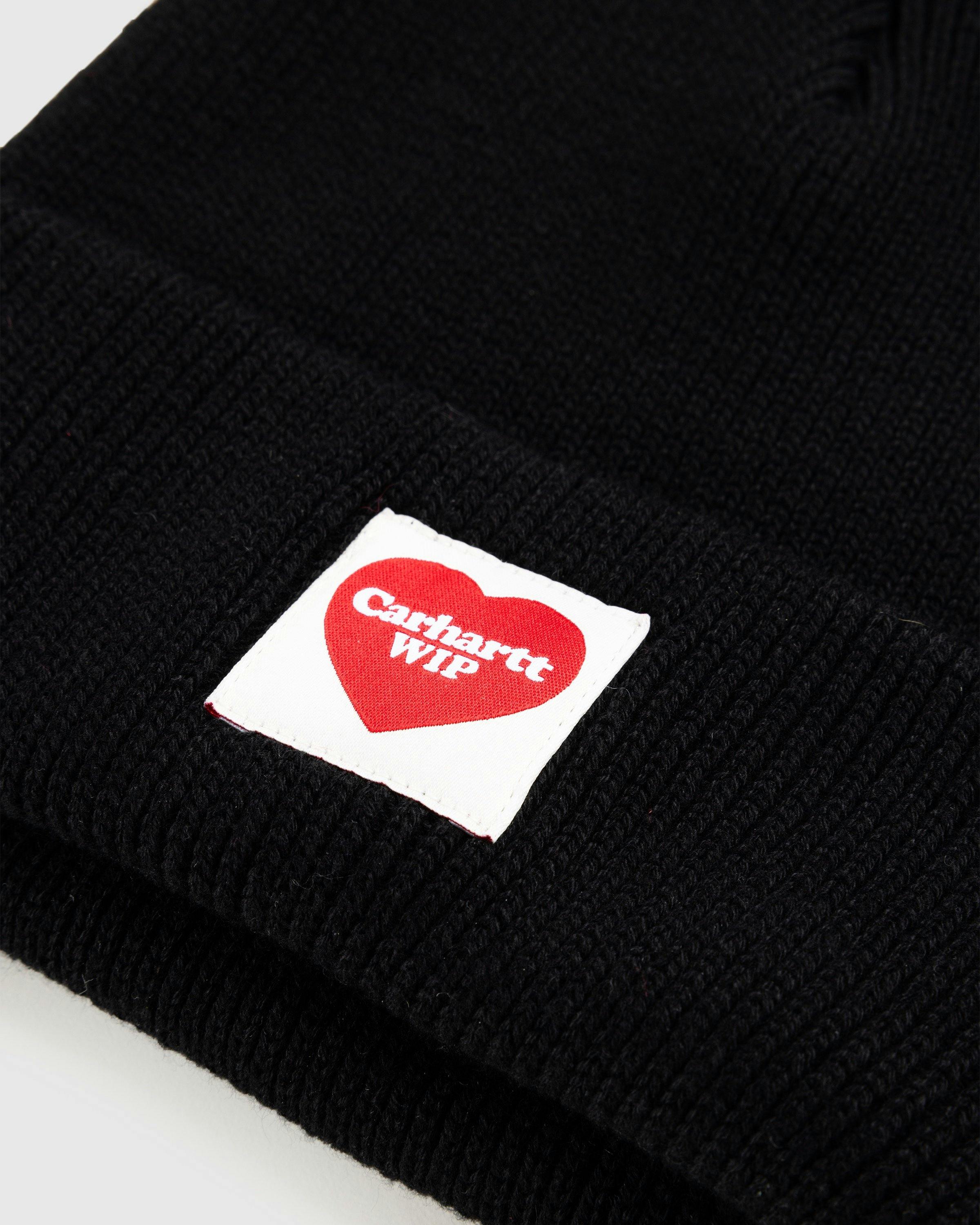 Carhartt WIP - Heart Beanie Black - Accessories - Black - Image 3