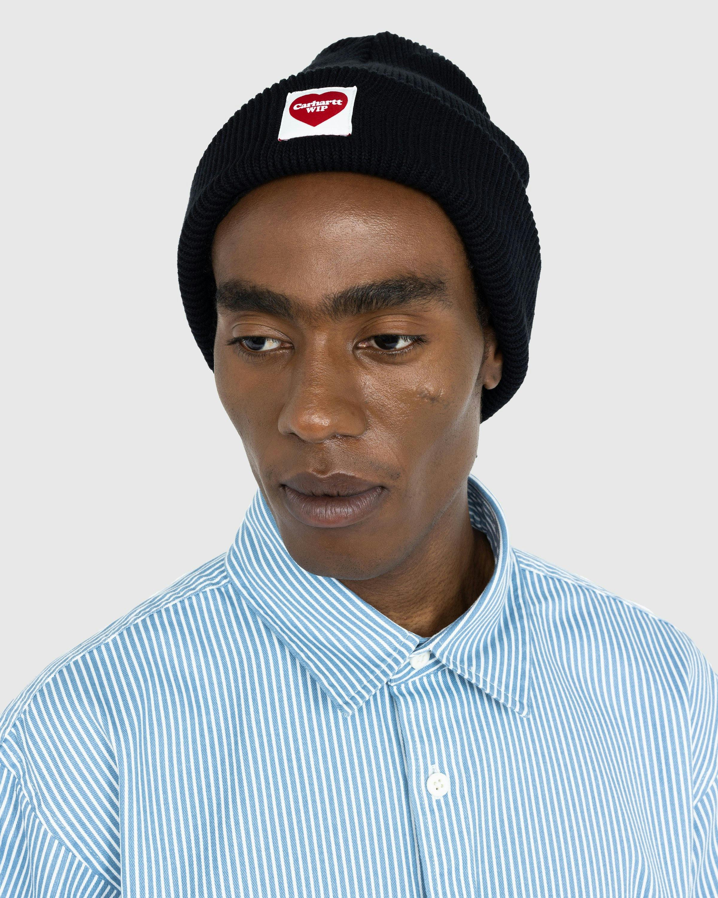 Carhartt WIP - Heart Beanie Black - Accessories - Black - Image 4