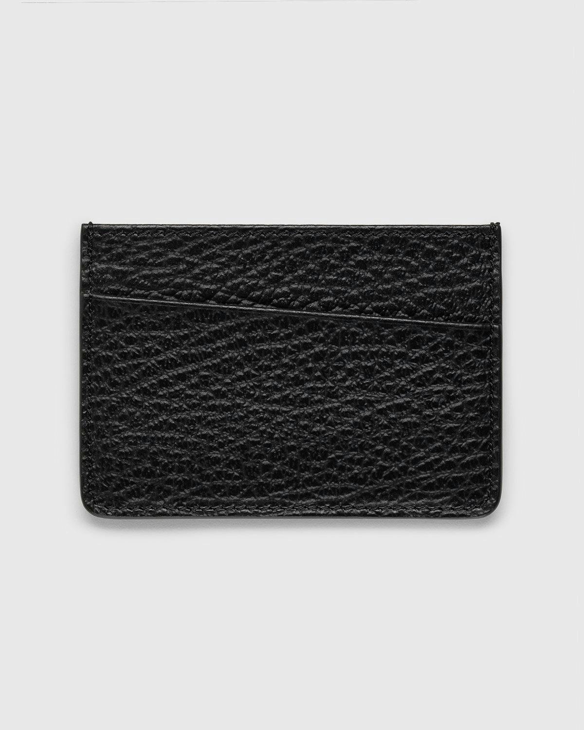 Maison Margiela - Leather Card Holder Black - Accessories - Black - Image 2