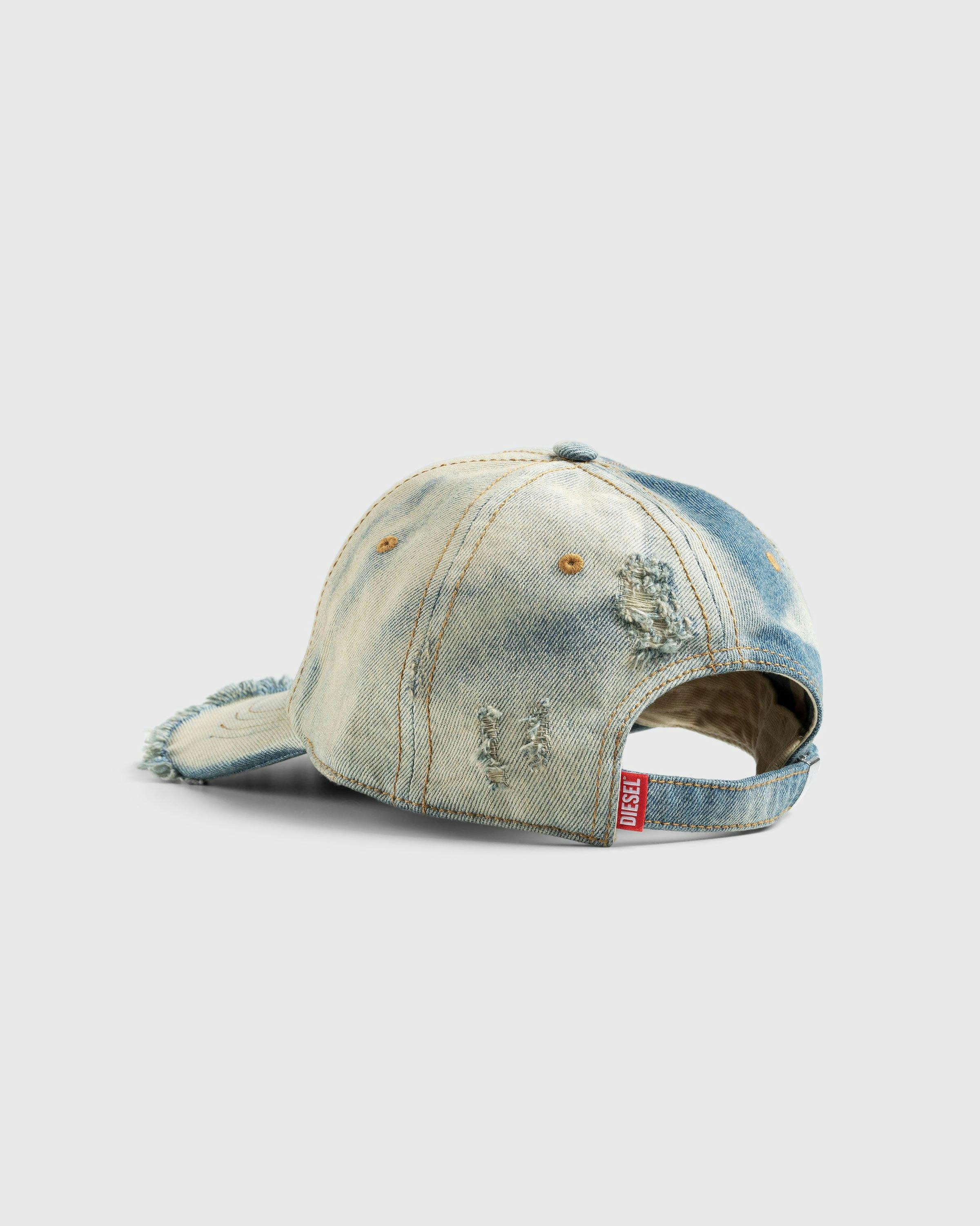 Diesel - C-Iyasu Denim Hat Blue - Accessories - Blue - Image 3