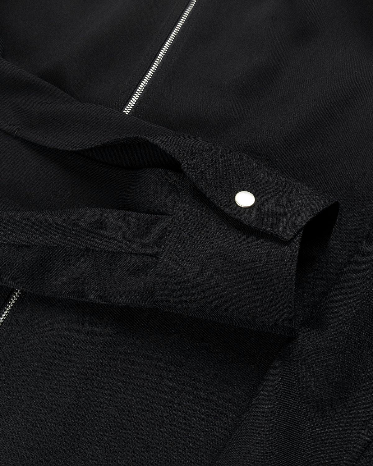 Jil Sander - Full Zip Shirt Black - Clothing - Black - Image 3