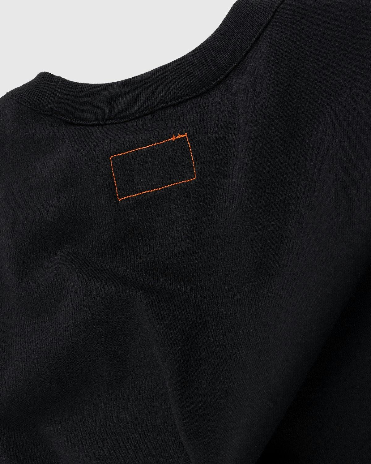 Heron Preston x Calvin Klein - Womens Heavyweight Logo T-Shirt Black - Clothing - Black - Image 4