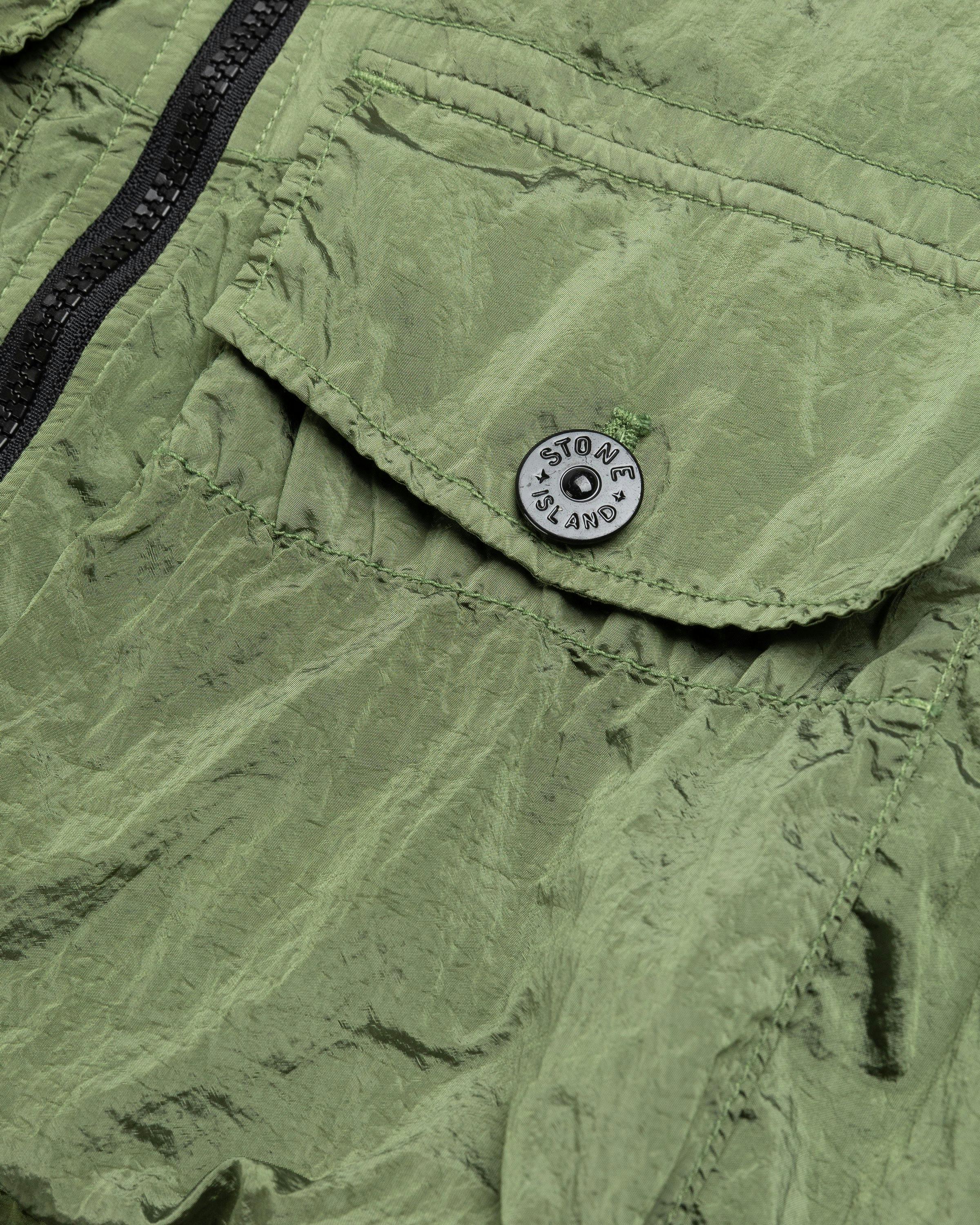 Stone Island - Giubbotto S/Maniche Green 7815G0619 - Clothing - Green - Image 8