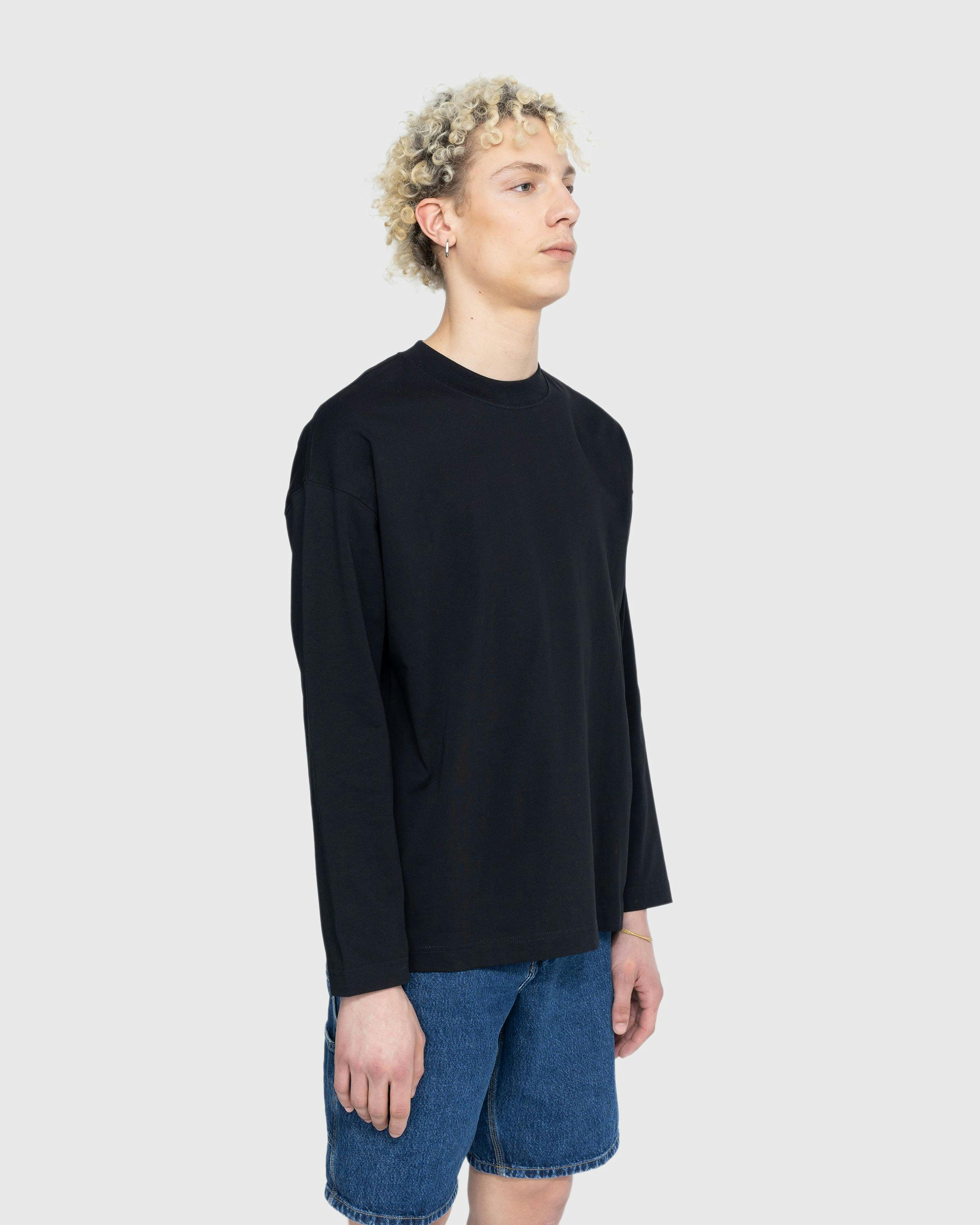 Carhartt WIP – Link Script Longsleeve T-Shirt Black/White ...