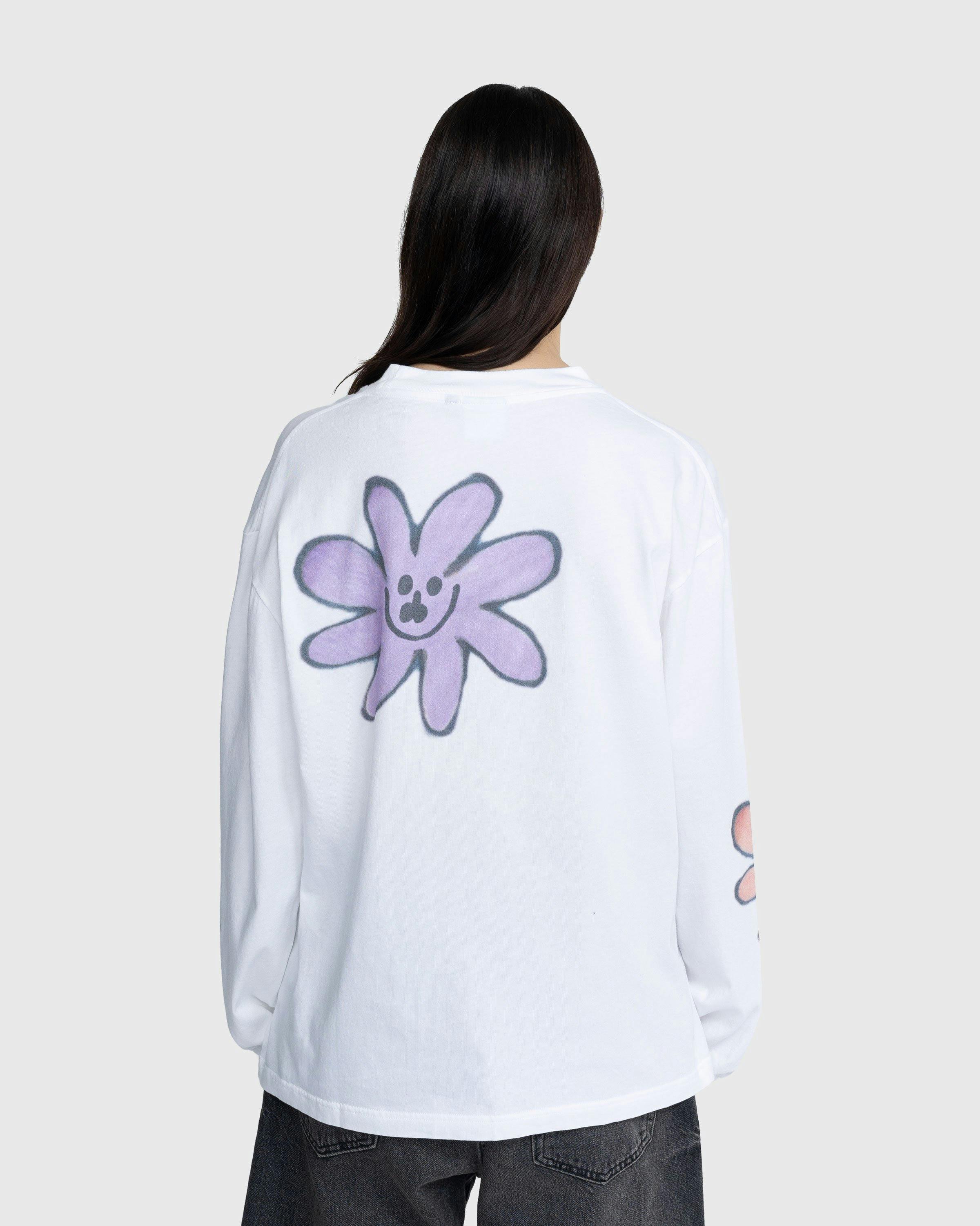 Carne Bollente x Frizbee Ceramics - Laid On Frizbee Longsleeve White - Clothing - White - Image 3