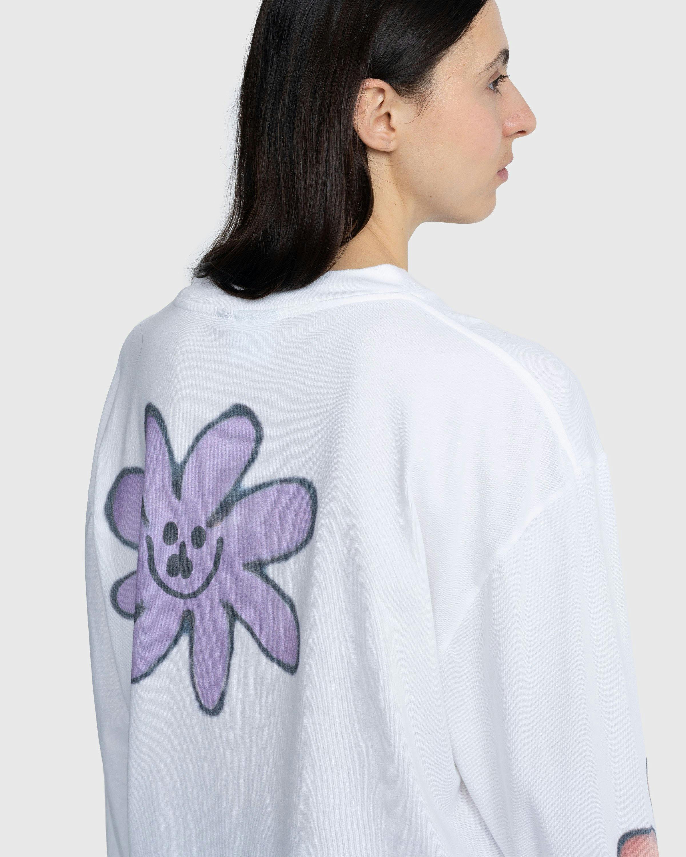 Carne Bollente x Frizbee Ceramics - Laid On Frizbee Longsleeve White - Clothing - White - Image 5