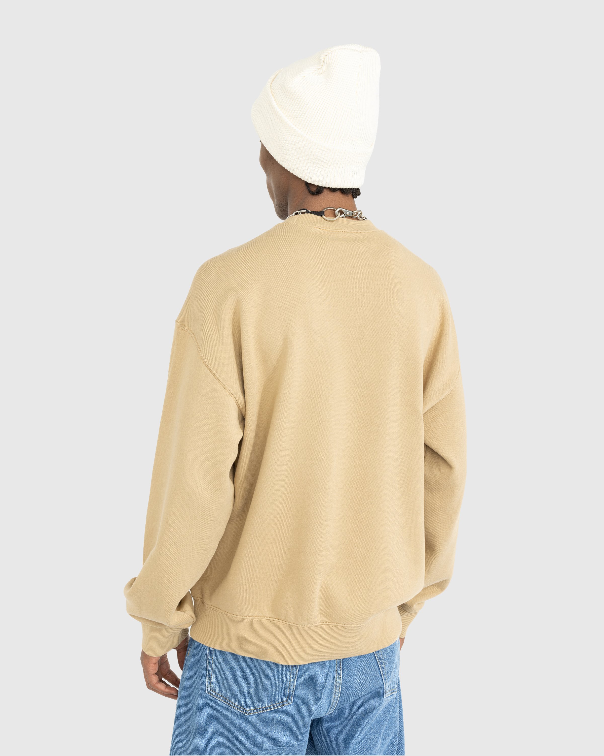Carhartt WIP - Heart Patch Sweat Dusty Hamilton Brown - Clothing - Brown - Image 3
