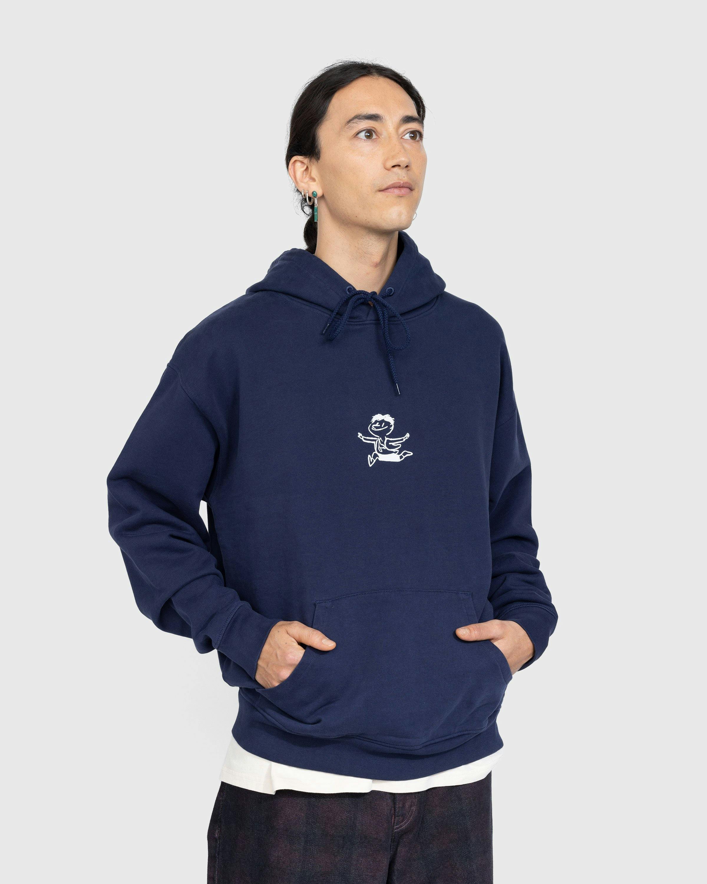 Le Petit Nicolas x Highsnobiety – Hoodie Navy Blue | Highsnobiety Shop