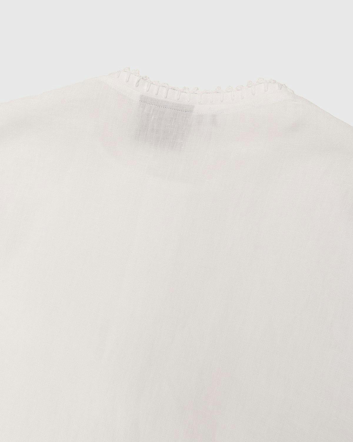 Loewe - Paula's Ibiza Buttoned Pullover Shirt White - Clothing - White - Image 3