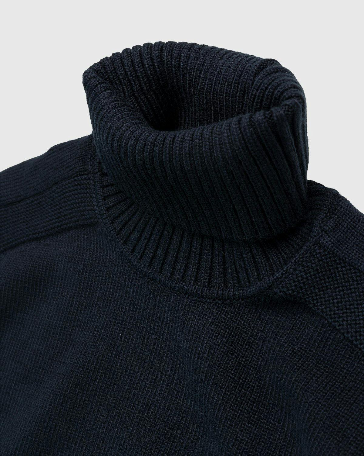 Stone Island – Knit Turtleneck Navy Blue | Highsnobiety Shop