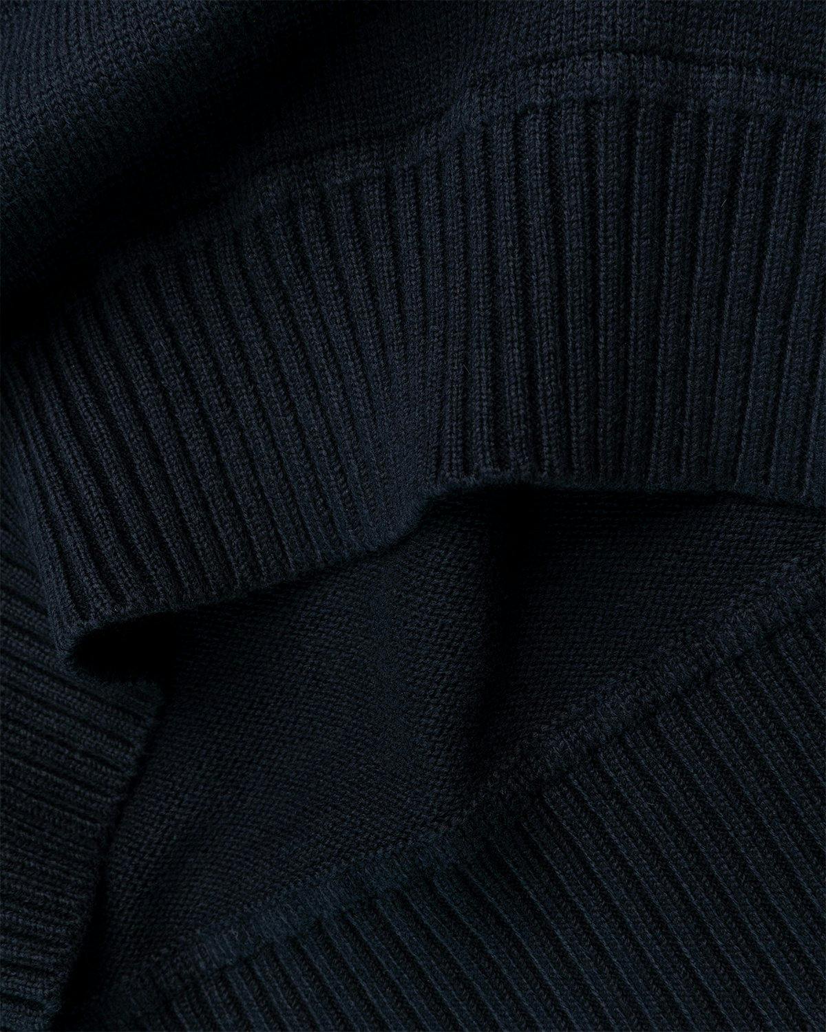 Stone Island - Knit Turtleneck Navy Blue - Clothing - Blue - Image 5