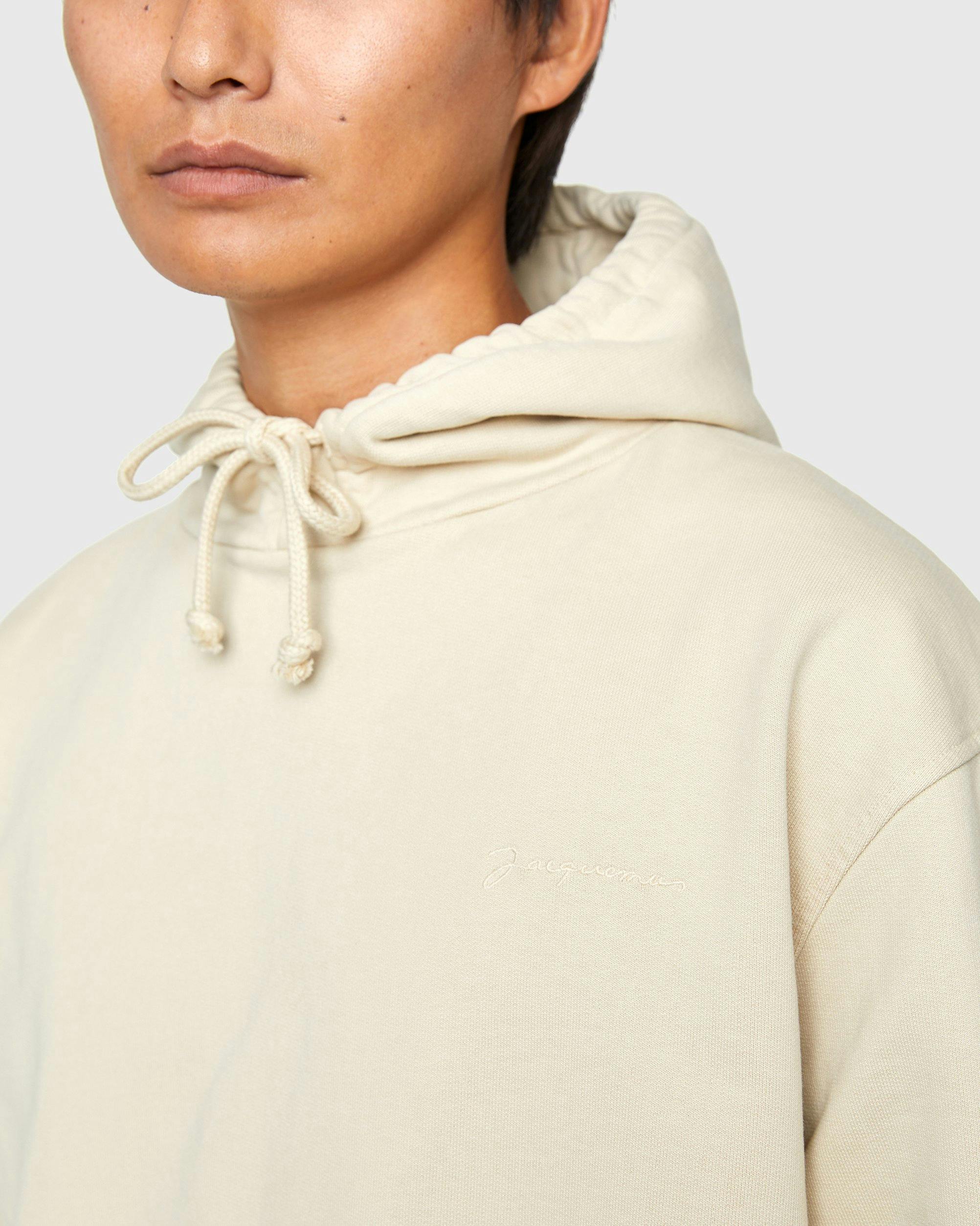 JACQUEMUS - Le Sweat Jacquemus Beige - Clothing - Beige - Image 5