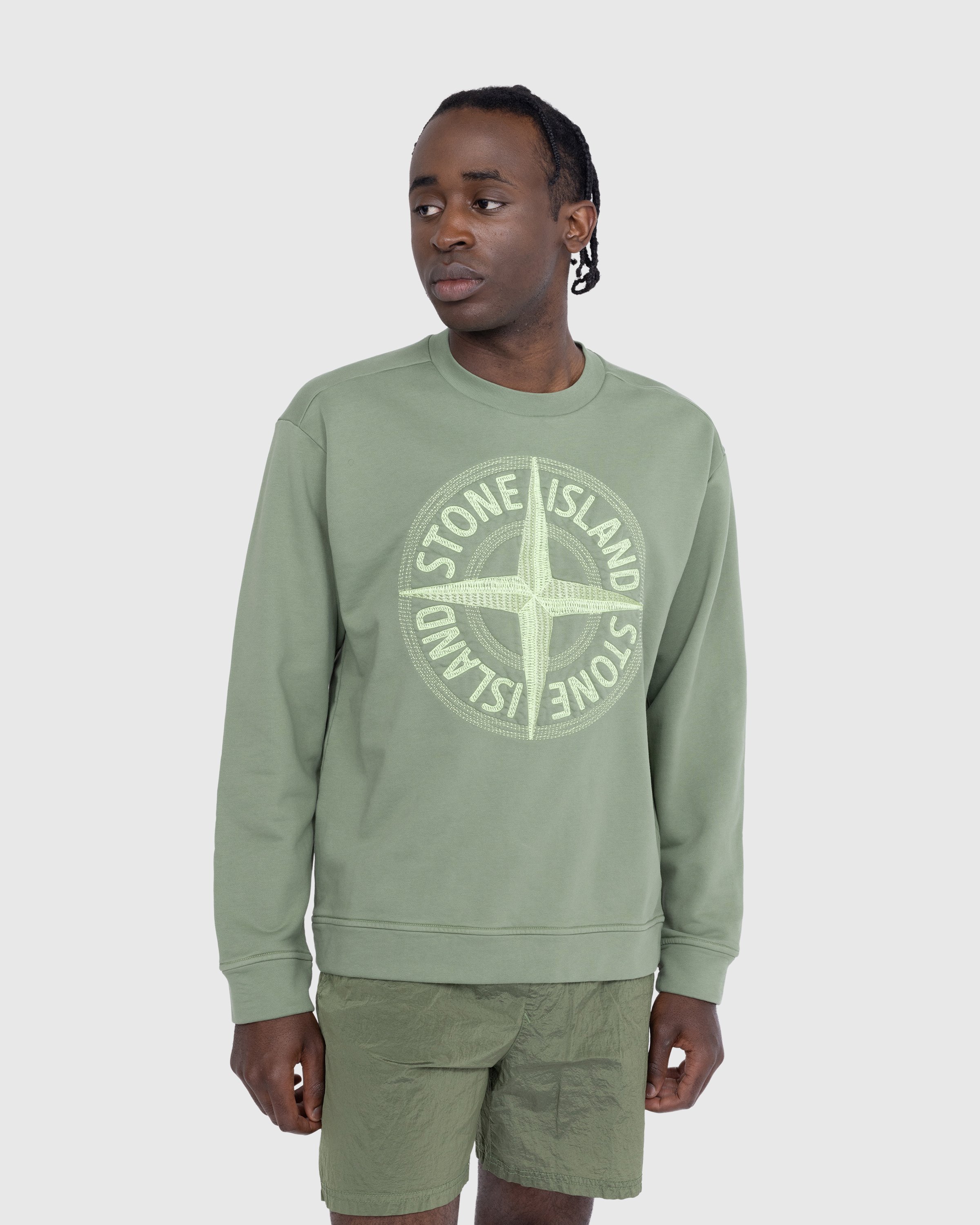 Stone Island - Felpa Green ​​781565484 - Clothing - Green - Image 2