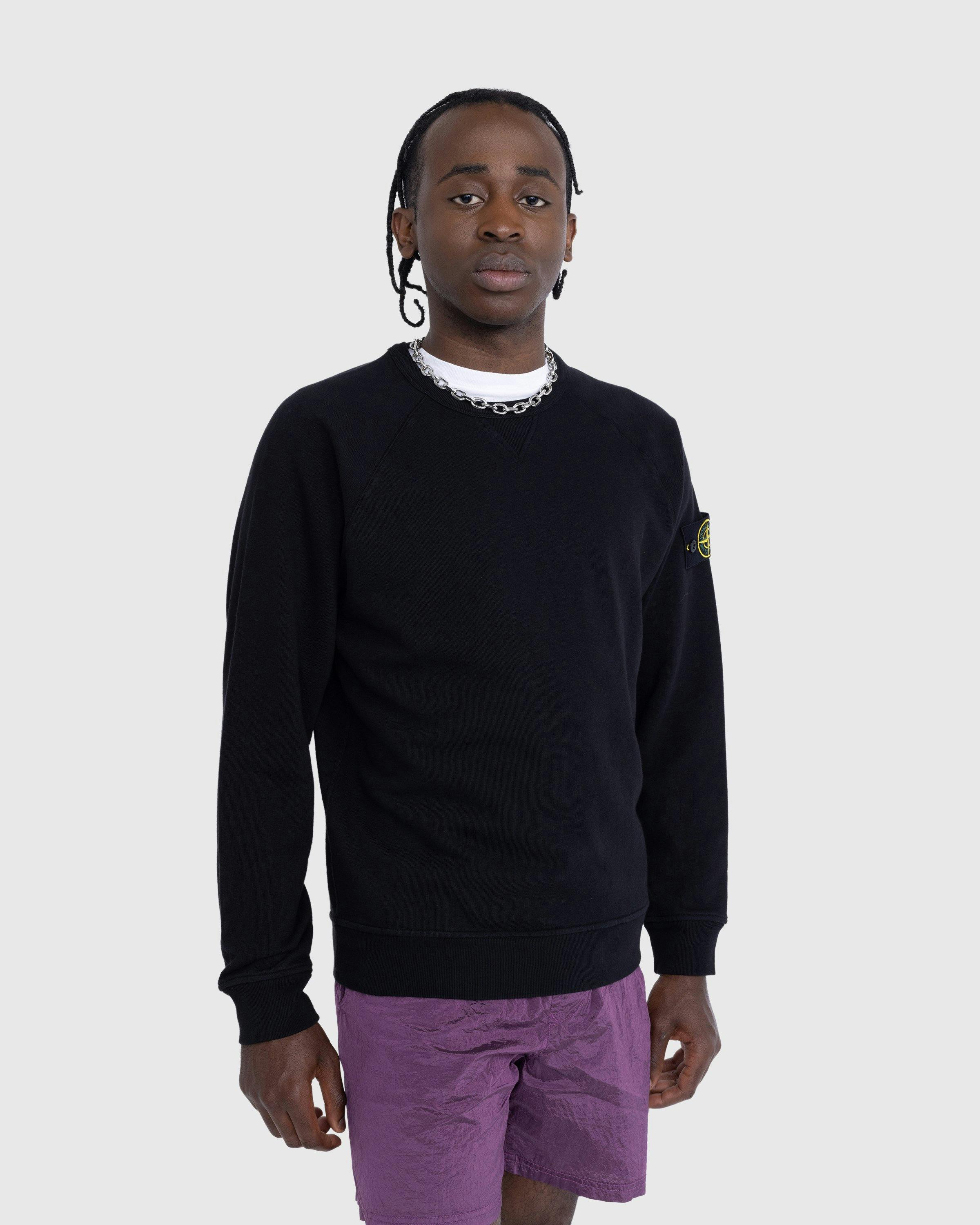 Stone Island - Felpa Black 781566360 - Clothing - Black - Image 2