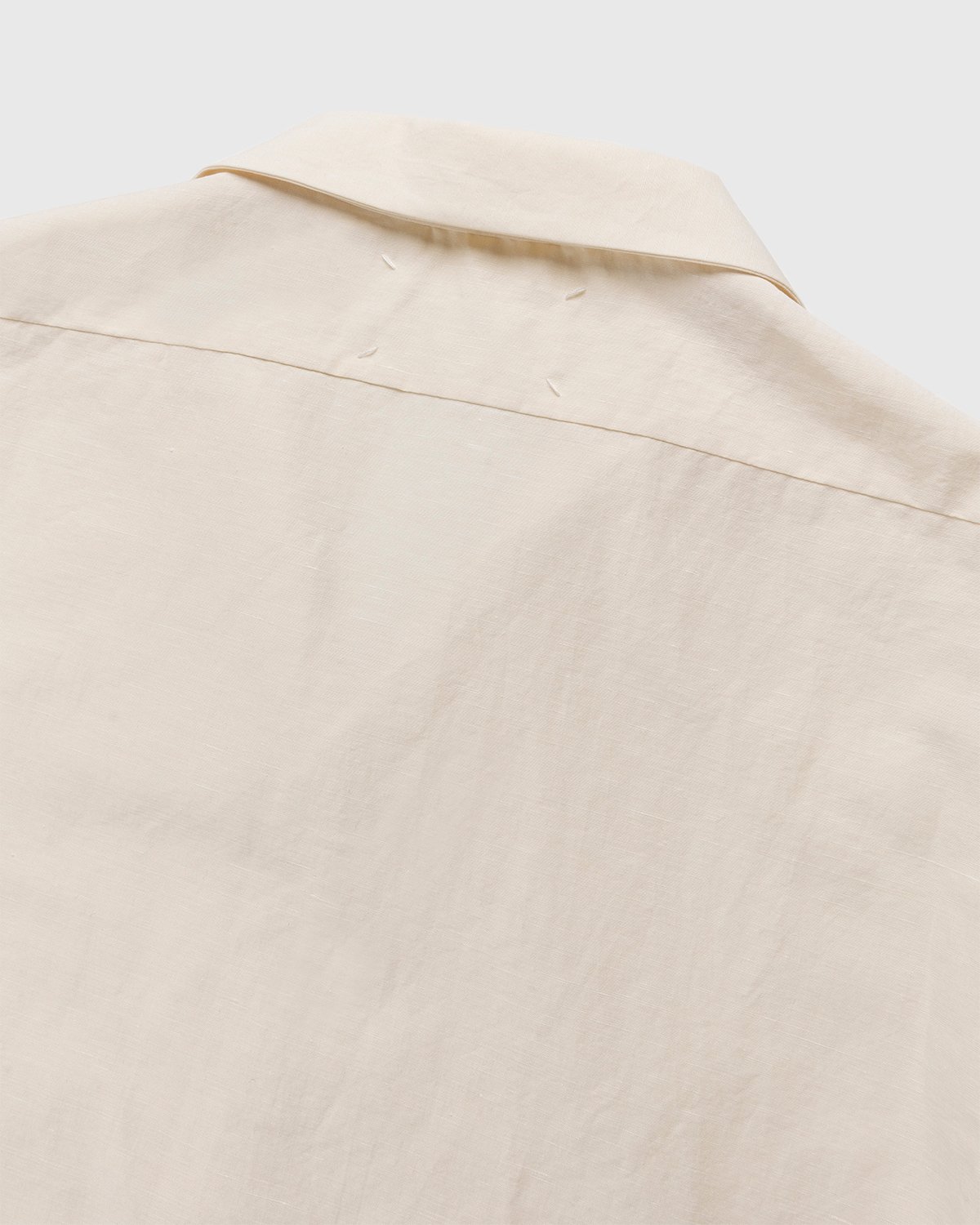 Maison Margiela – Ivory Button-Up Shirt Beige | Highsnobiety Shop