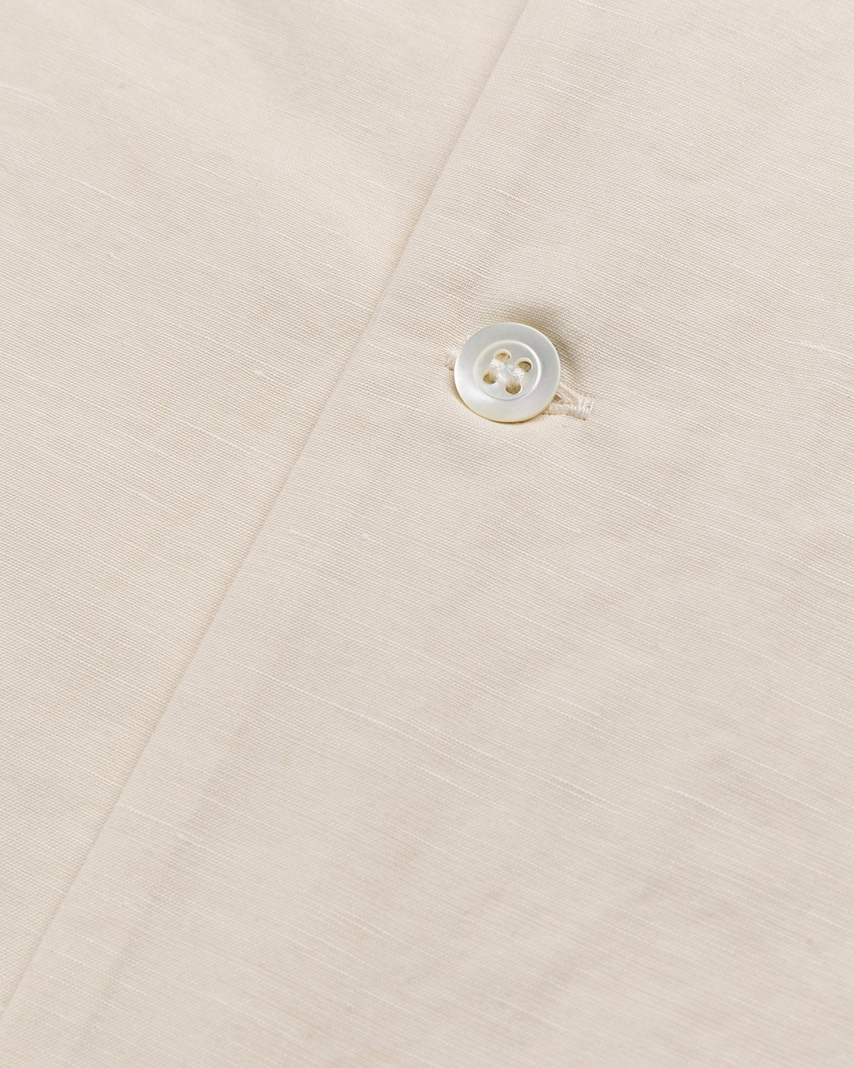 Maison Margiela – Ivory Button-Up Shirt Beige | Highsnobiety Shop